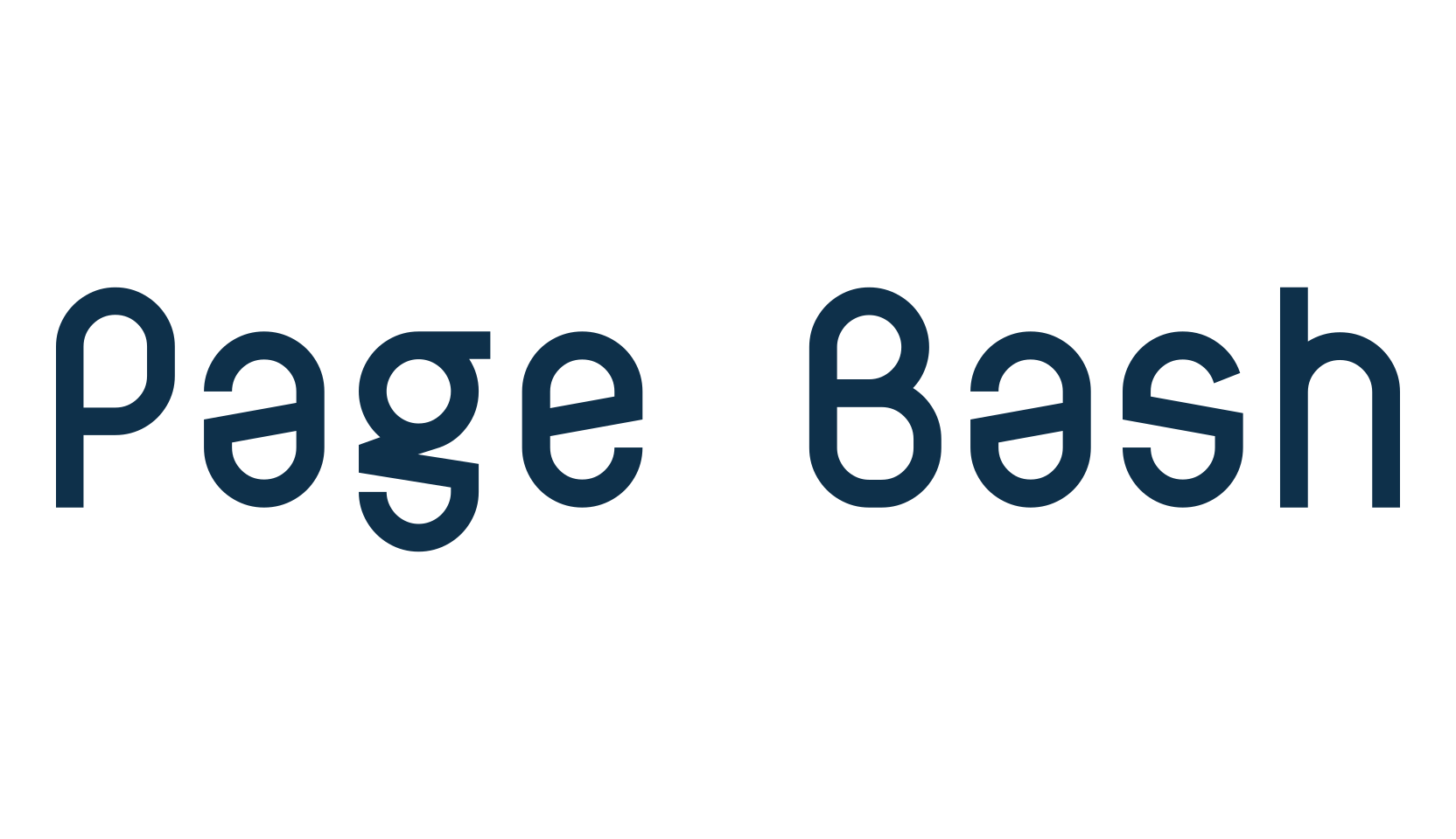 Page Bash, fancy various decorative font preview