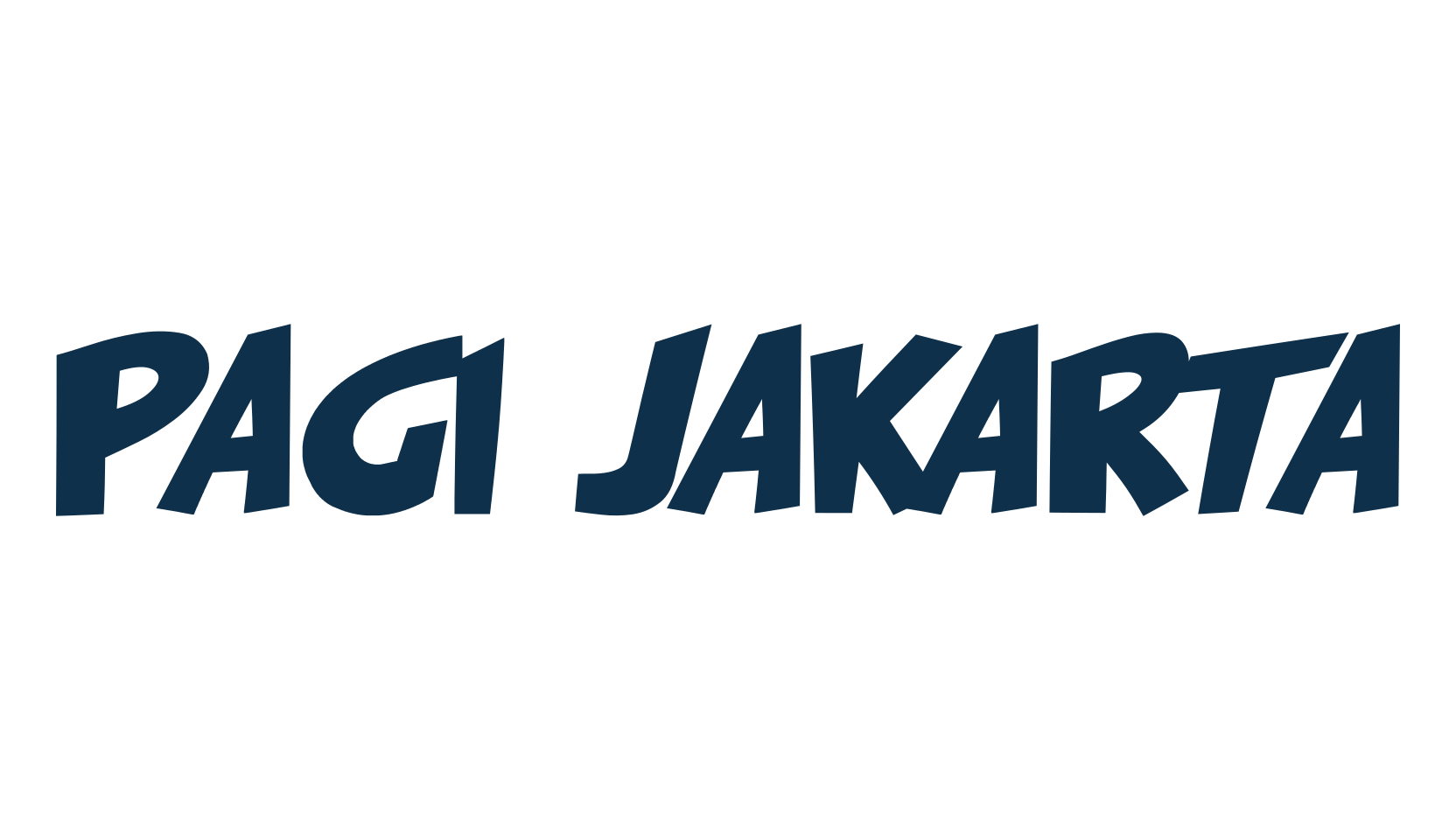 Pagi Jakarta, fancy cartoon decorative comic font preview