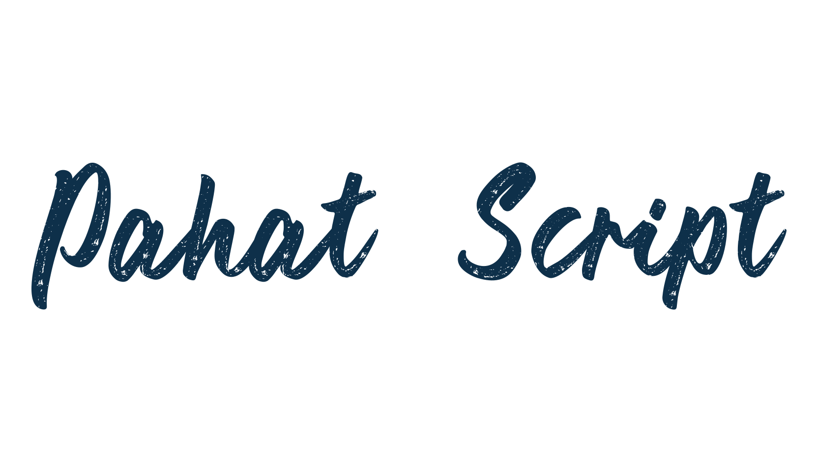 Pahat Script, fancy old school decorative script calligraphy font preview