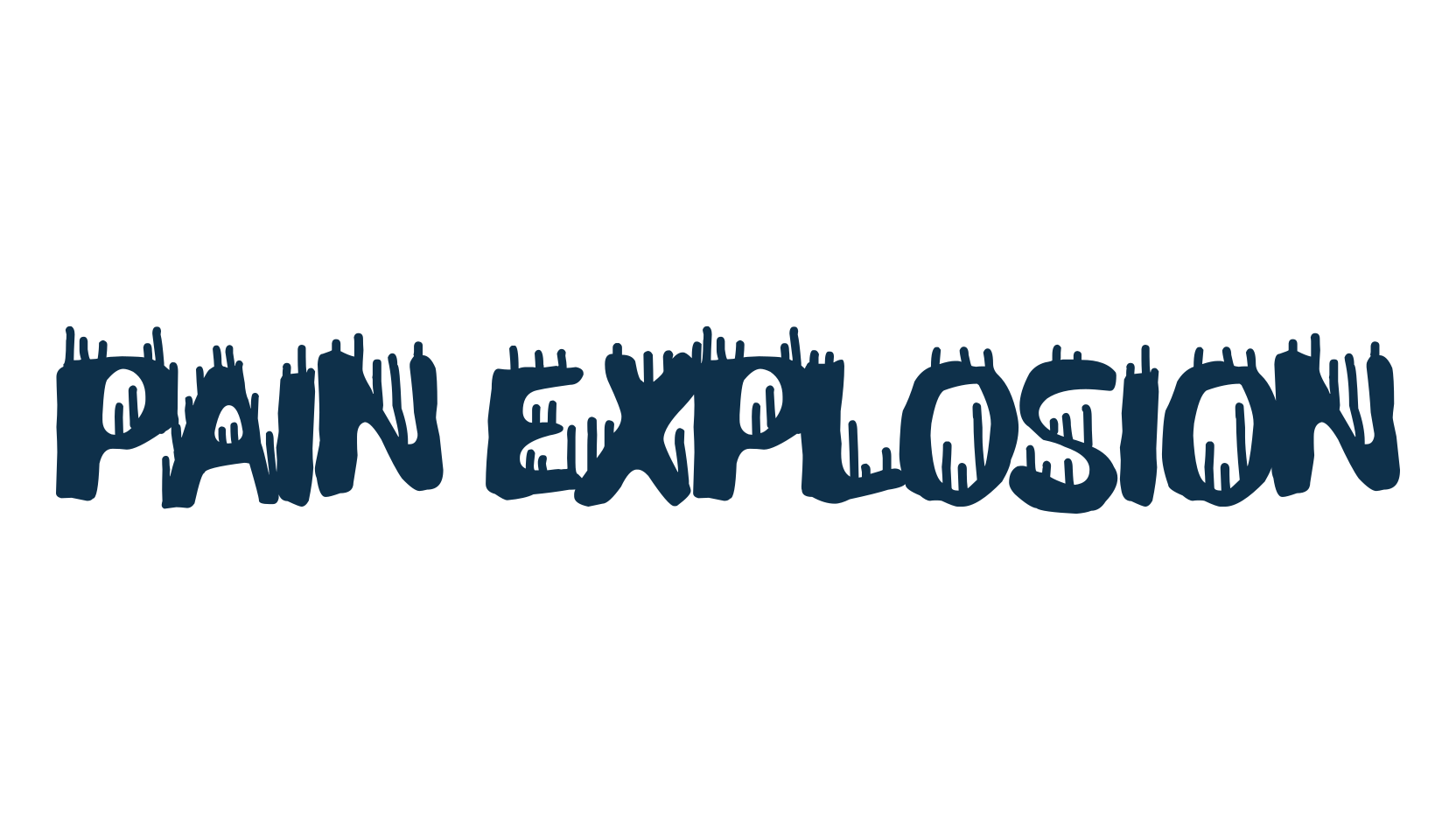 Pain Explosion, holiday halloween fancy decorative horror font preview