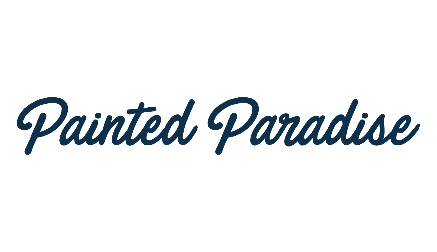 Painted Paradise, various font preview