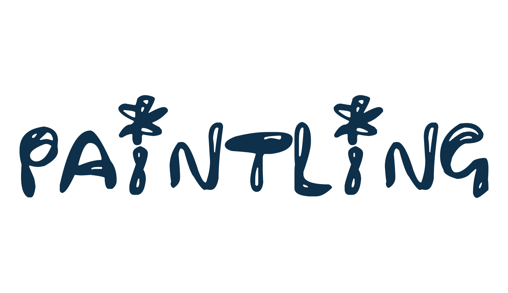 Paintling, various font preview