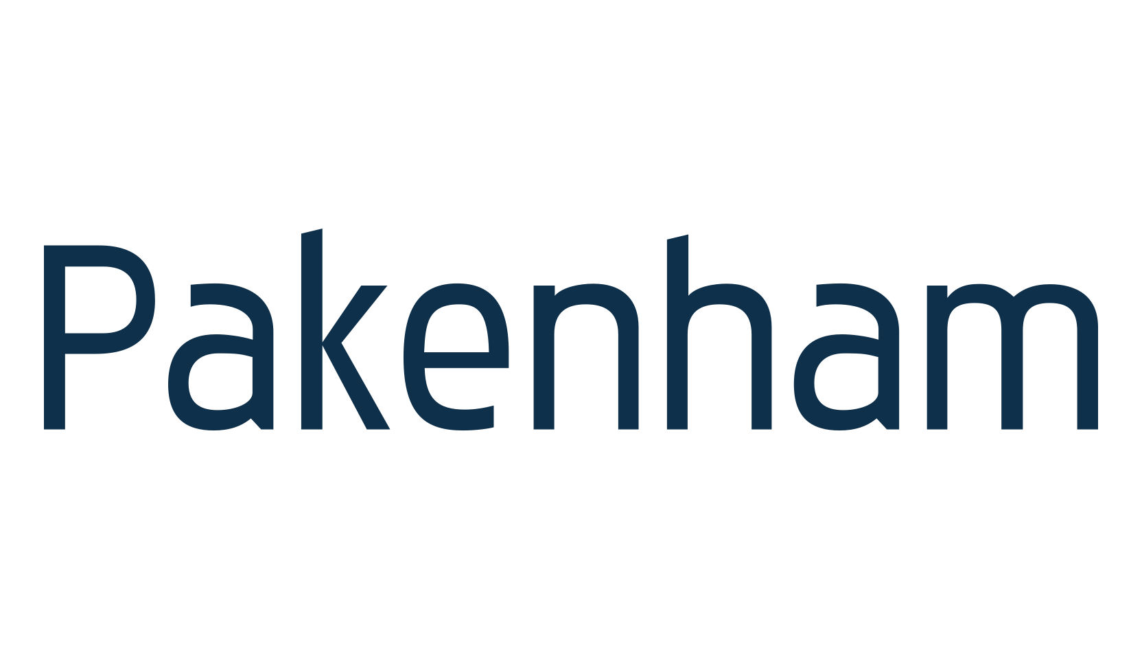 Pakenham, basic sans serif font preview
