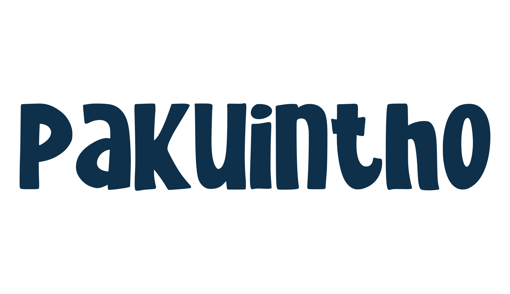 Pakuintho, fancy various decorative font preview