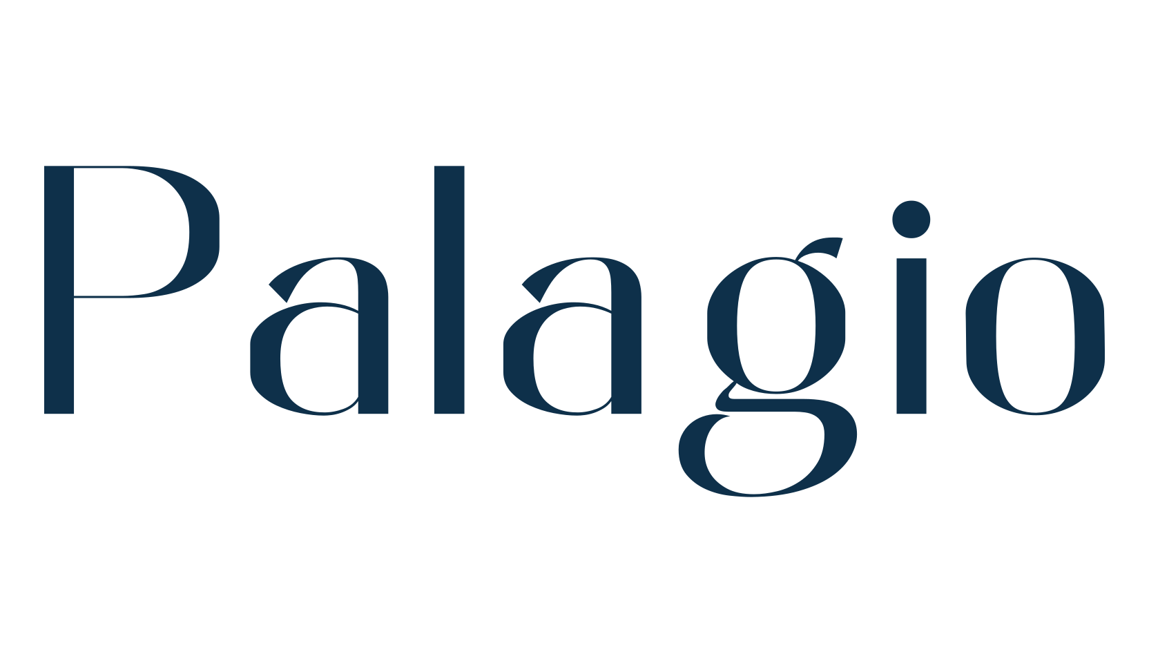 Palagio, sans serif font preview