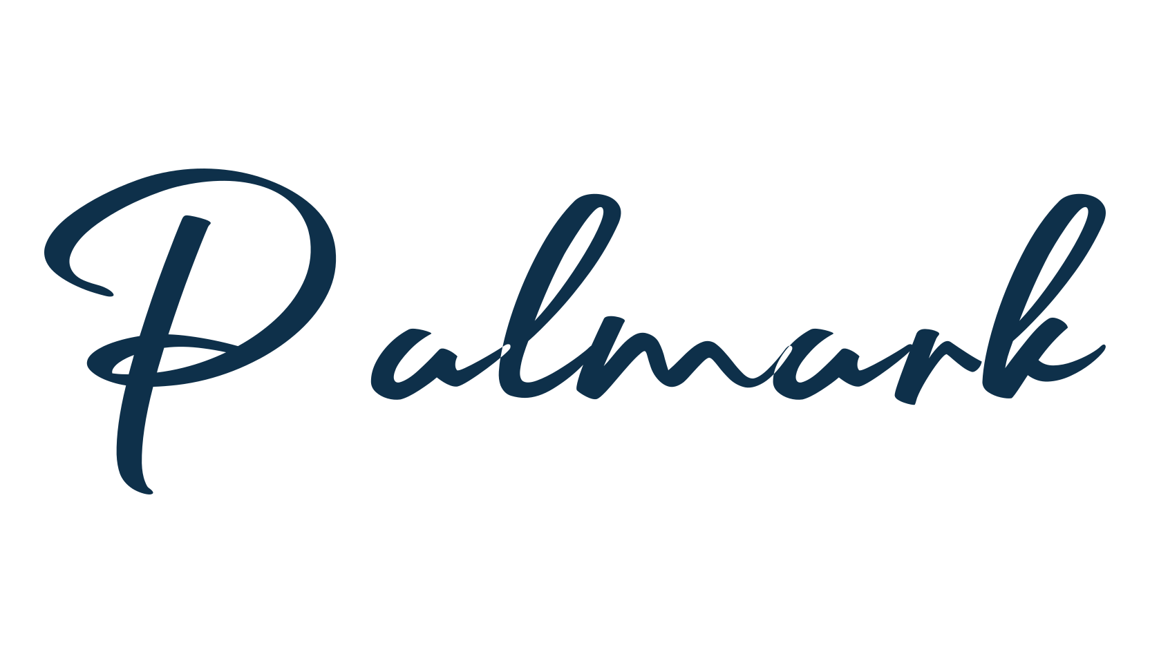 Palmark, script brush fancy decorative calligraphy font preview