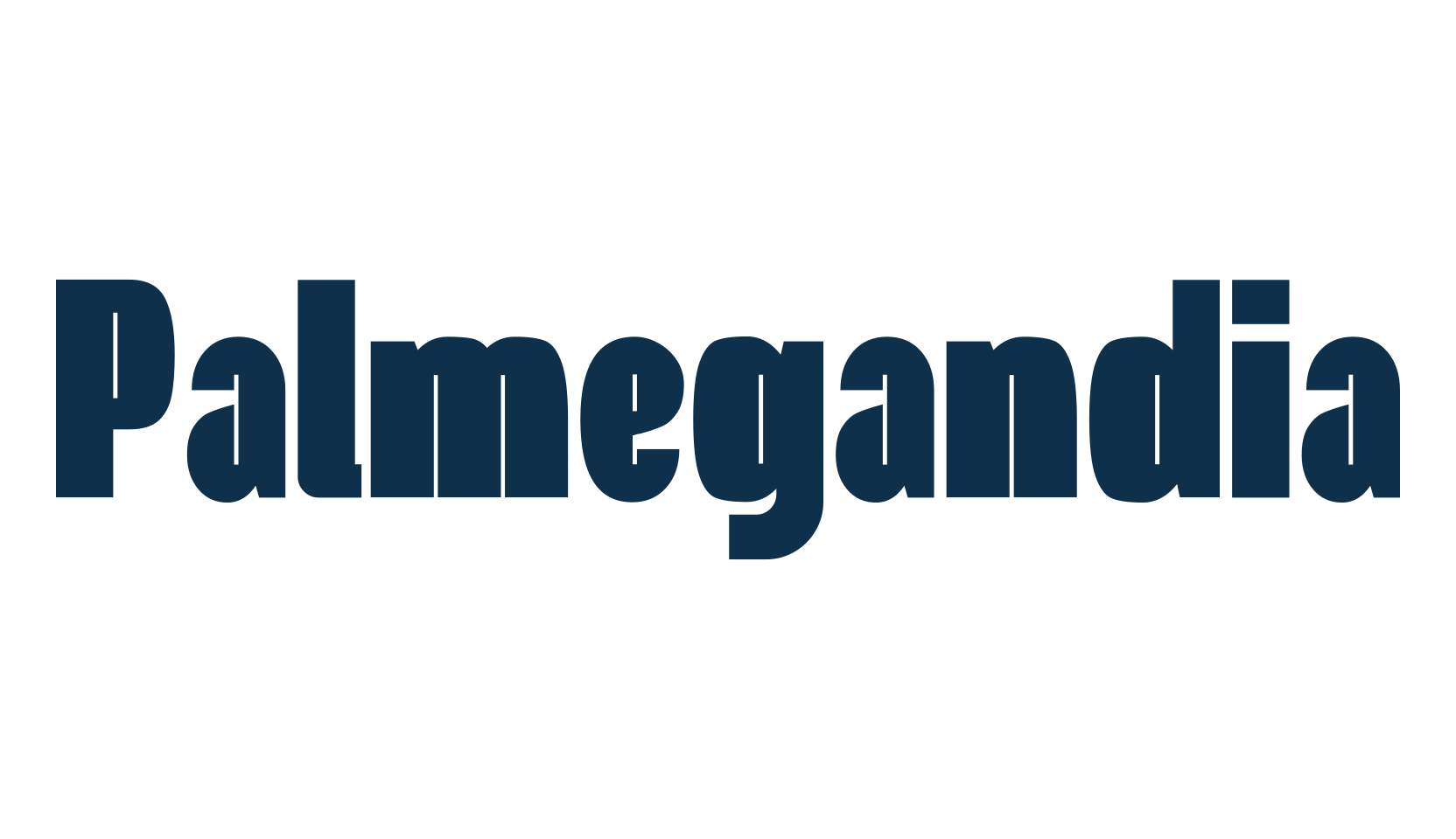 Palmegandia, basic sans serif font preview