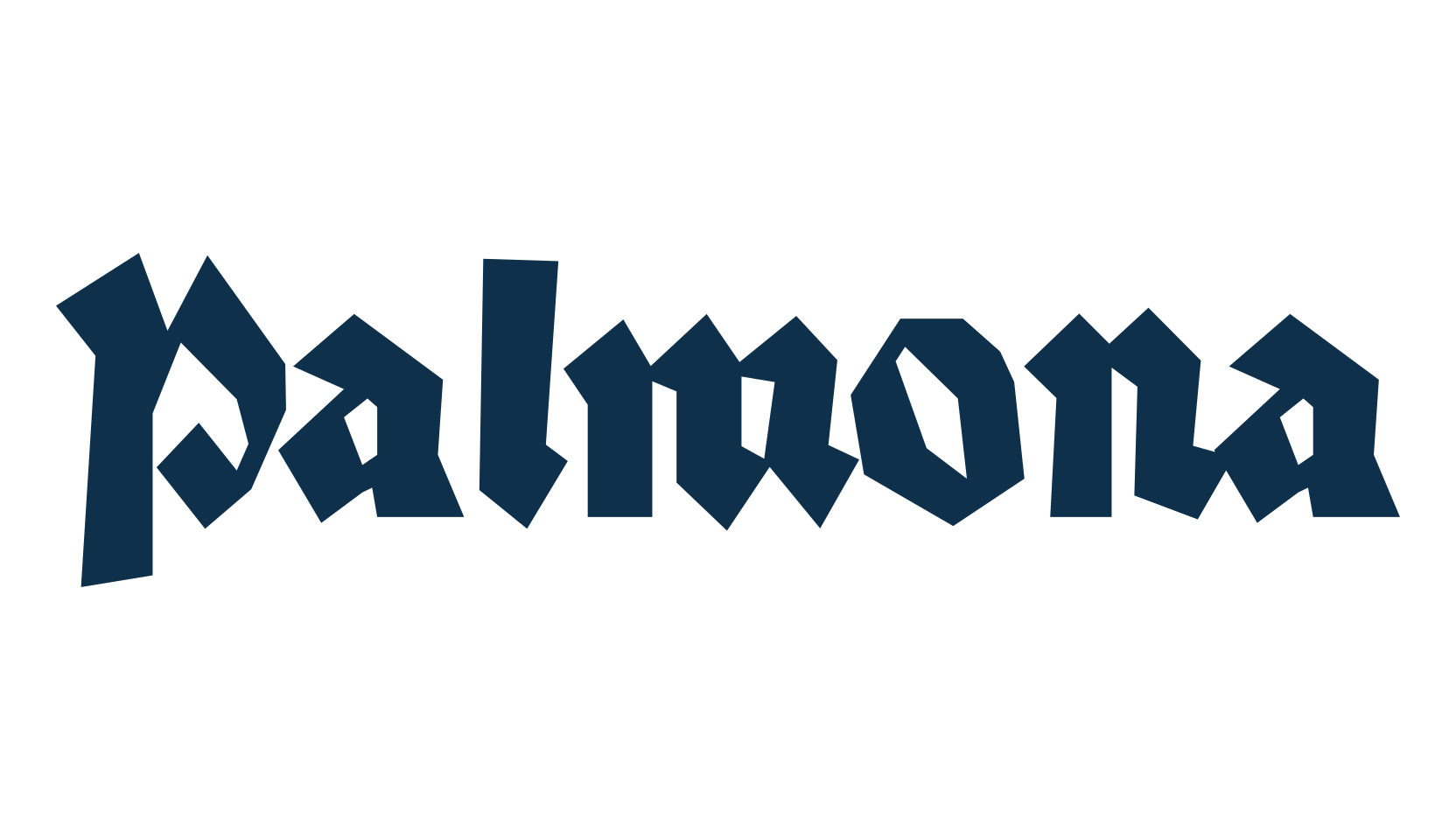 Palmona, gothic modern font preview