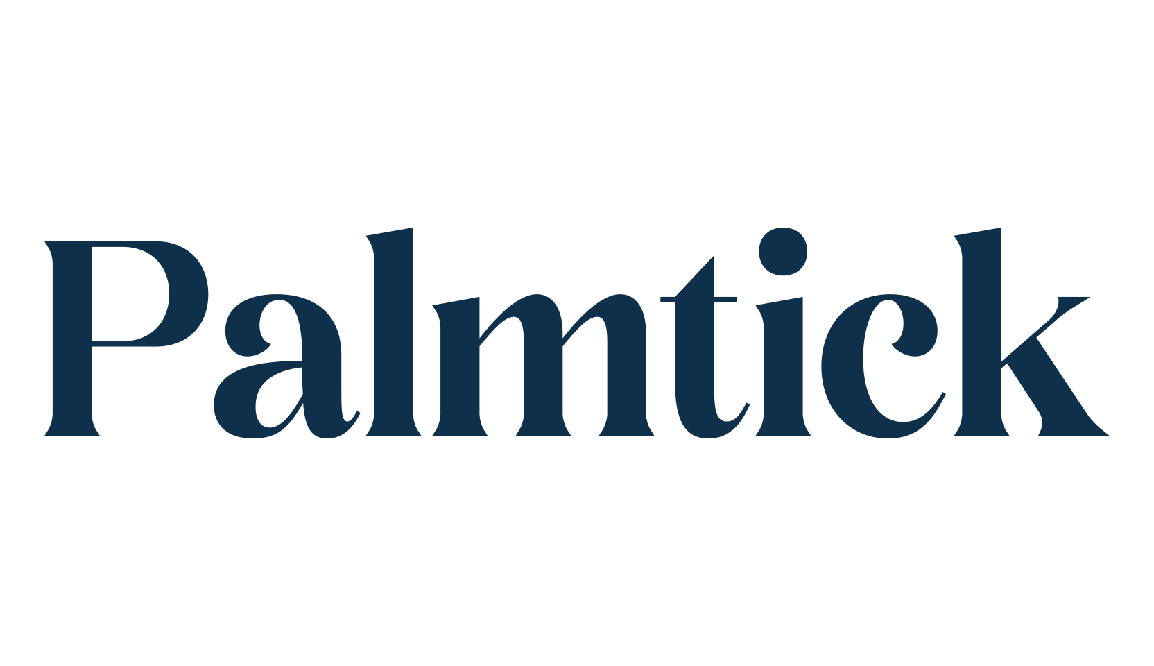 Palmtick, serif font preview