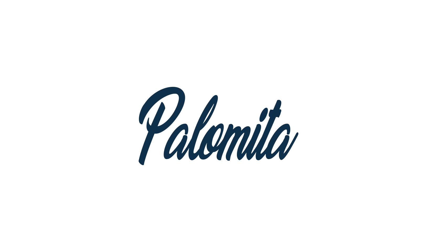 Palomita, fancy old school decorative script calligraphy font preview
