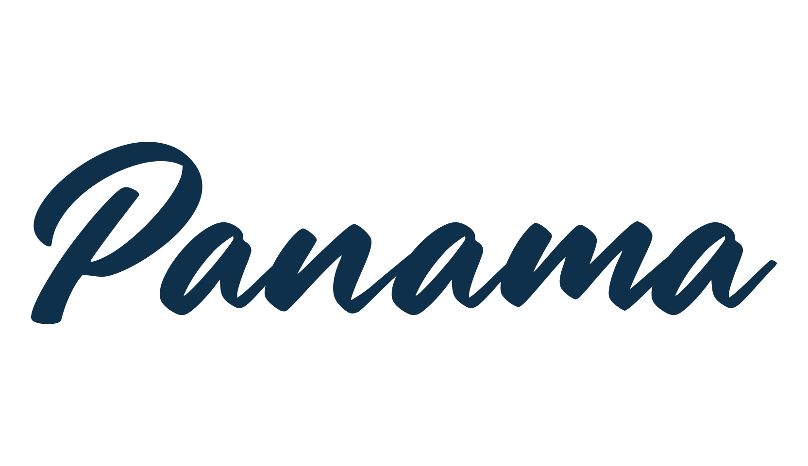 Panama, fancy various decorative script calligraphy font preview