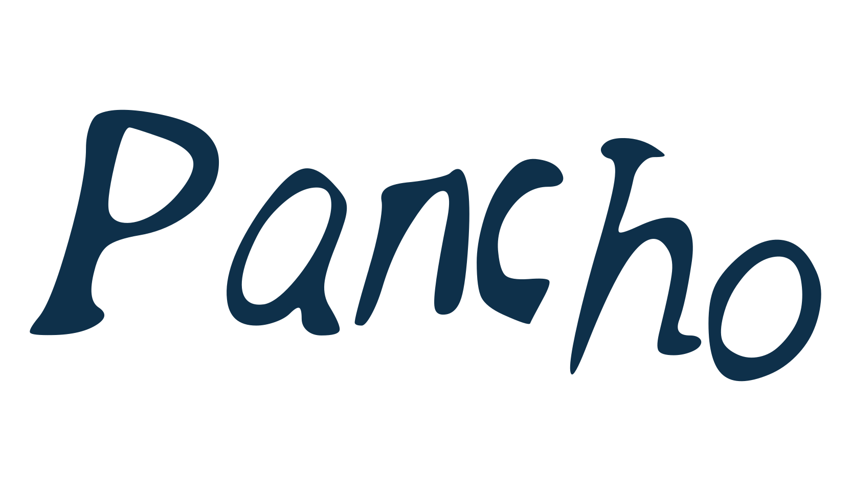 Pancho, script handwritten fancy decorative calligraphy font preview