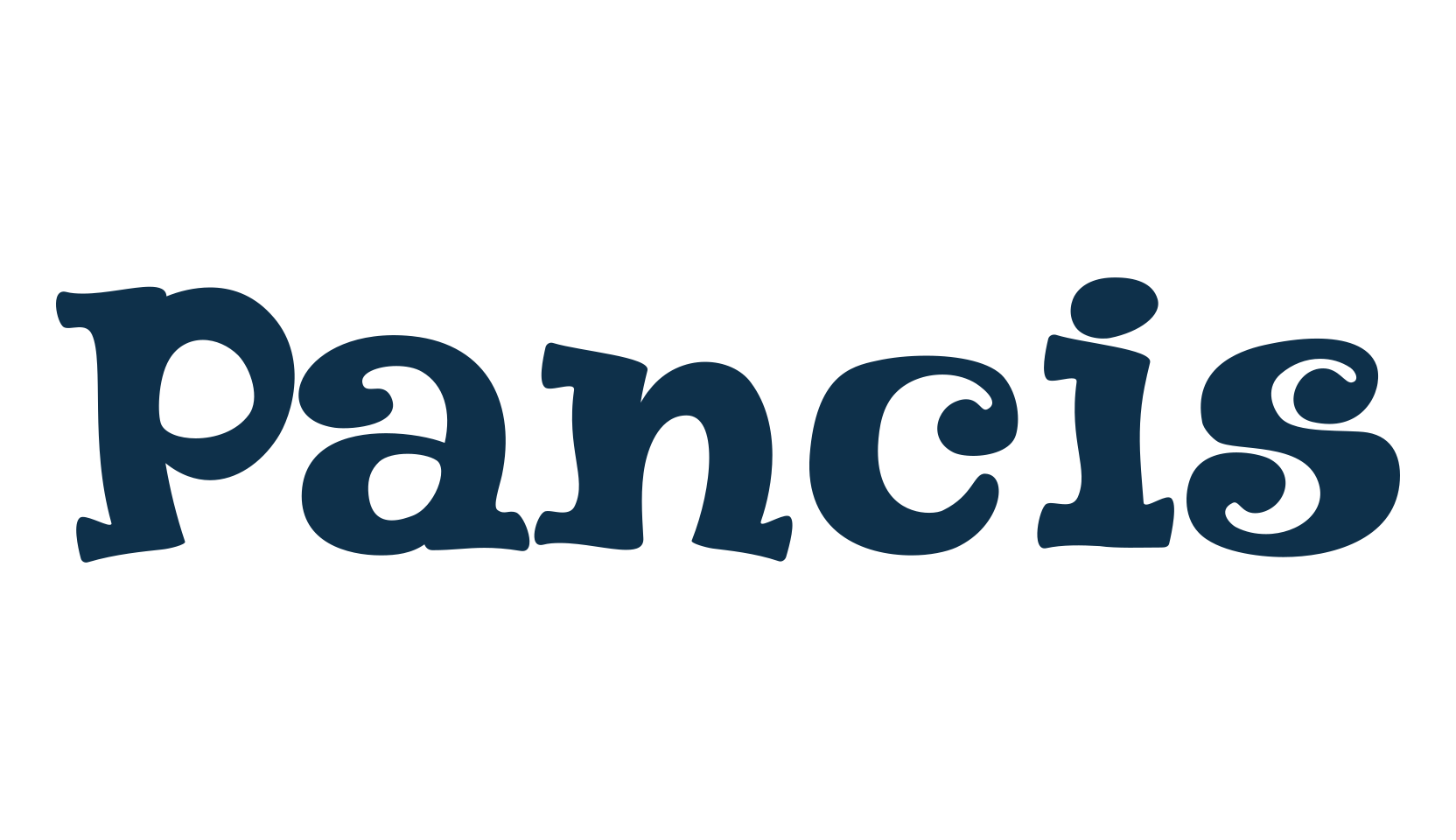 Pancis, groovy font preview