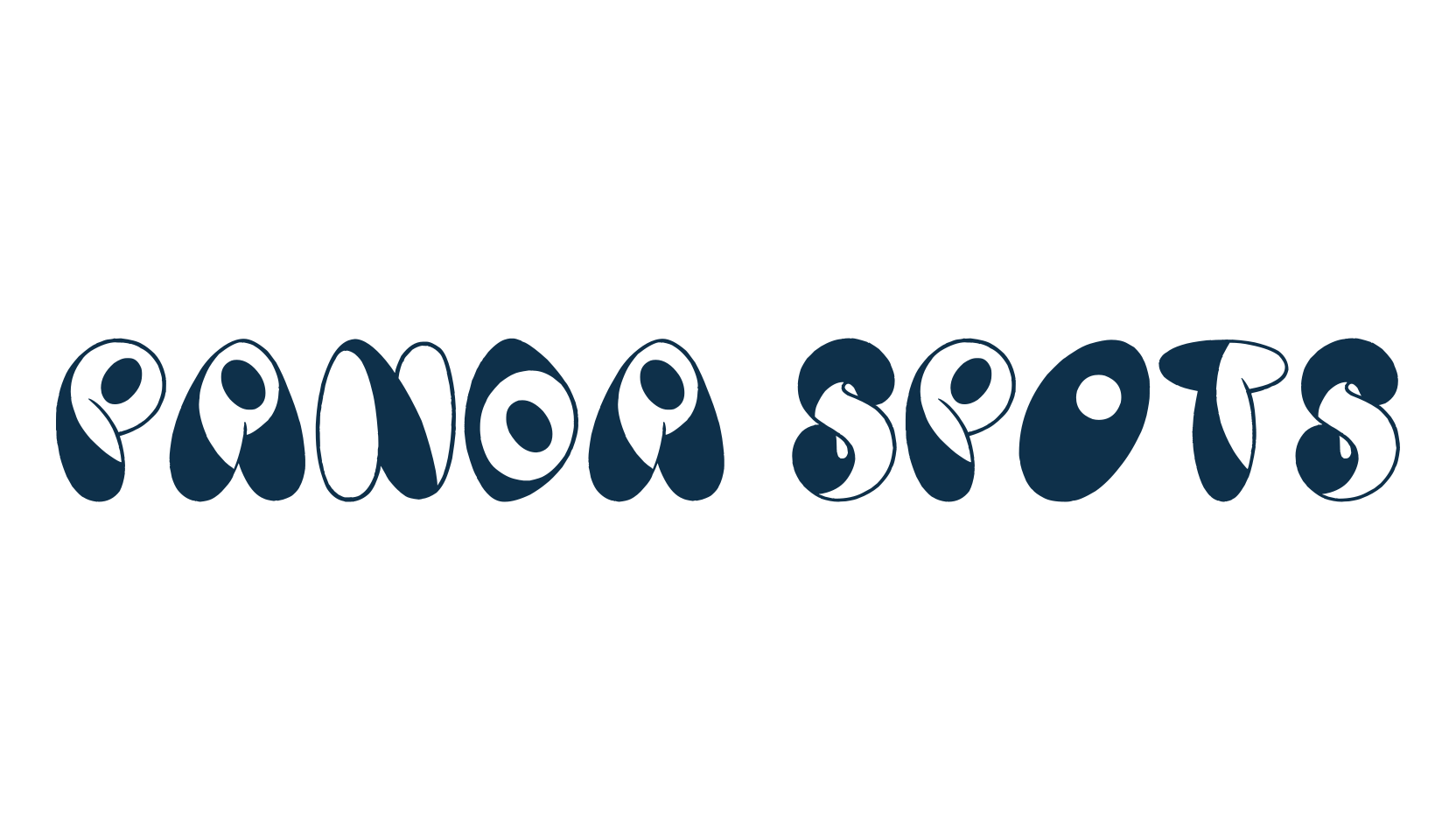 Panda Spots, fancy decorative font preview