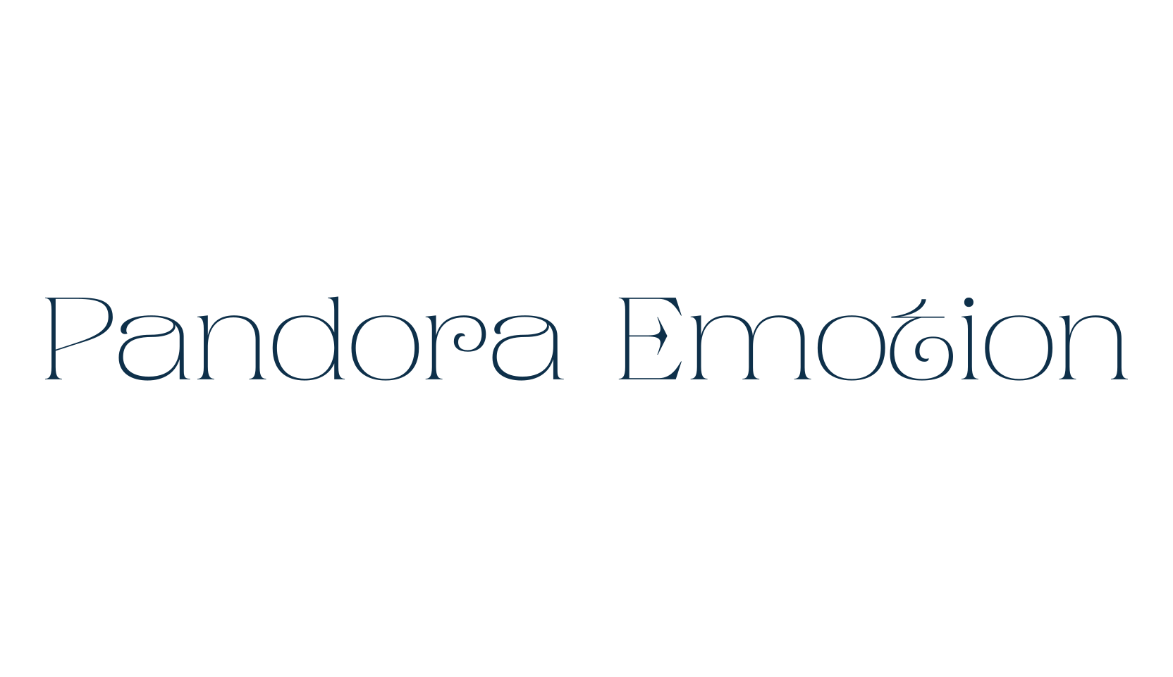 Pandora Emotion, serif font preview