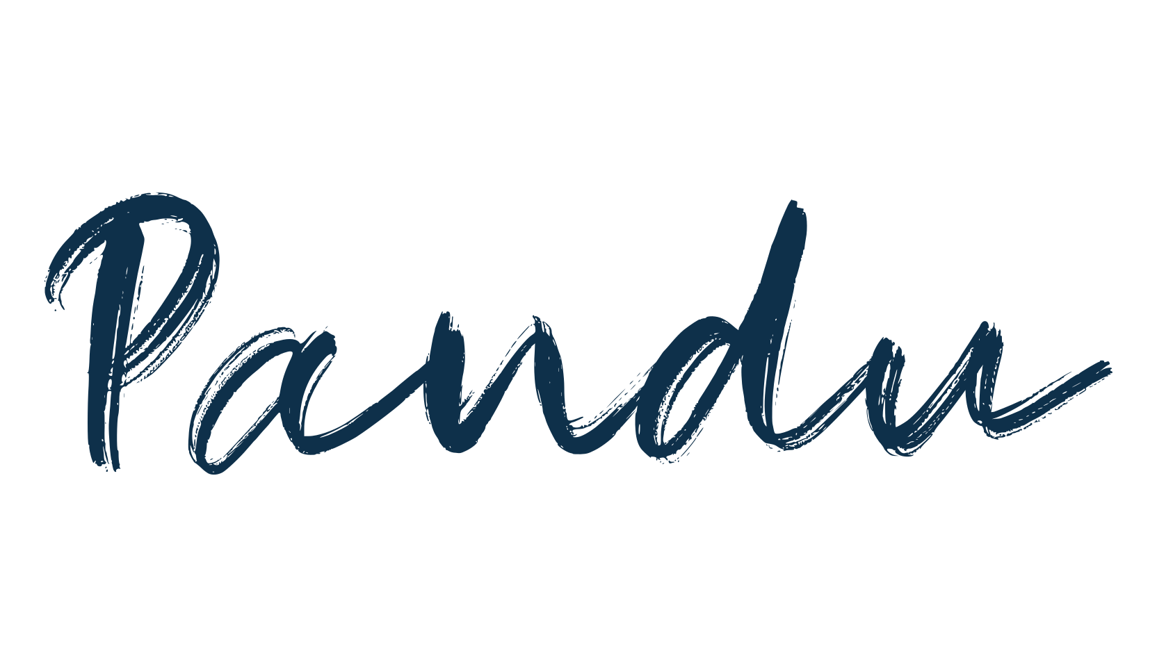 Pandu, brush font preview