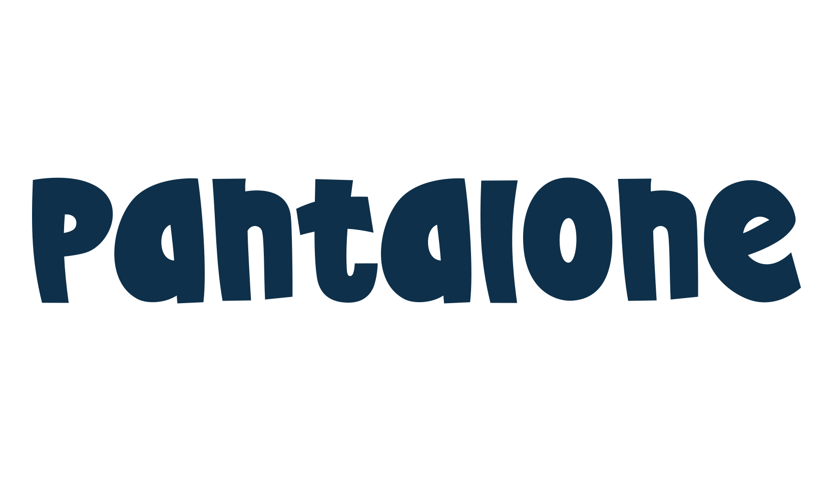 Pantalone, cartoon font preview