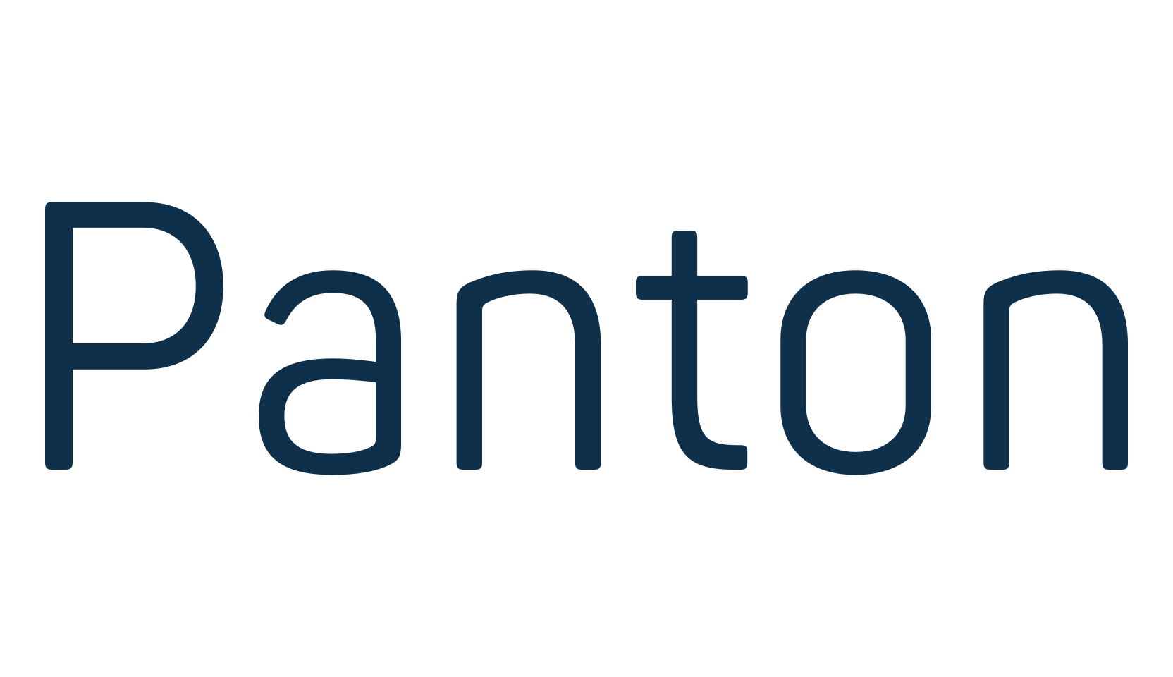 Panton, basic sans serif font preview