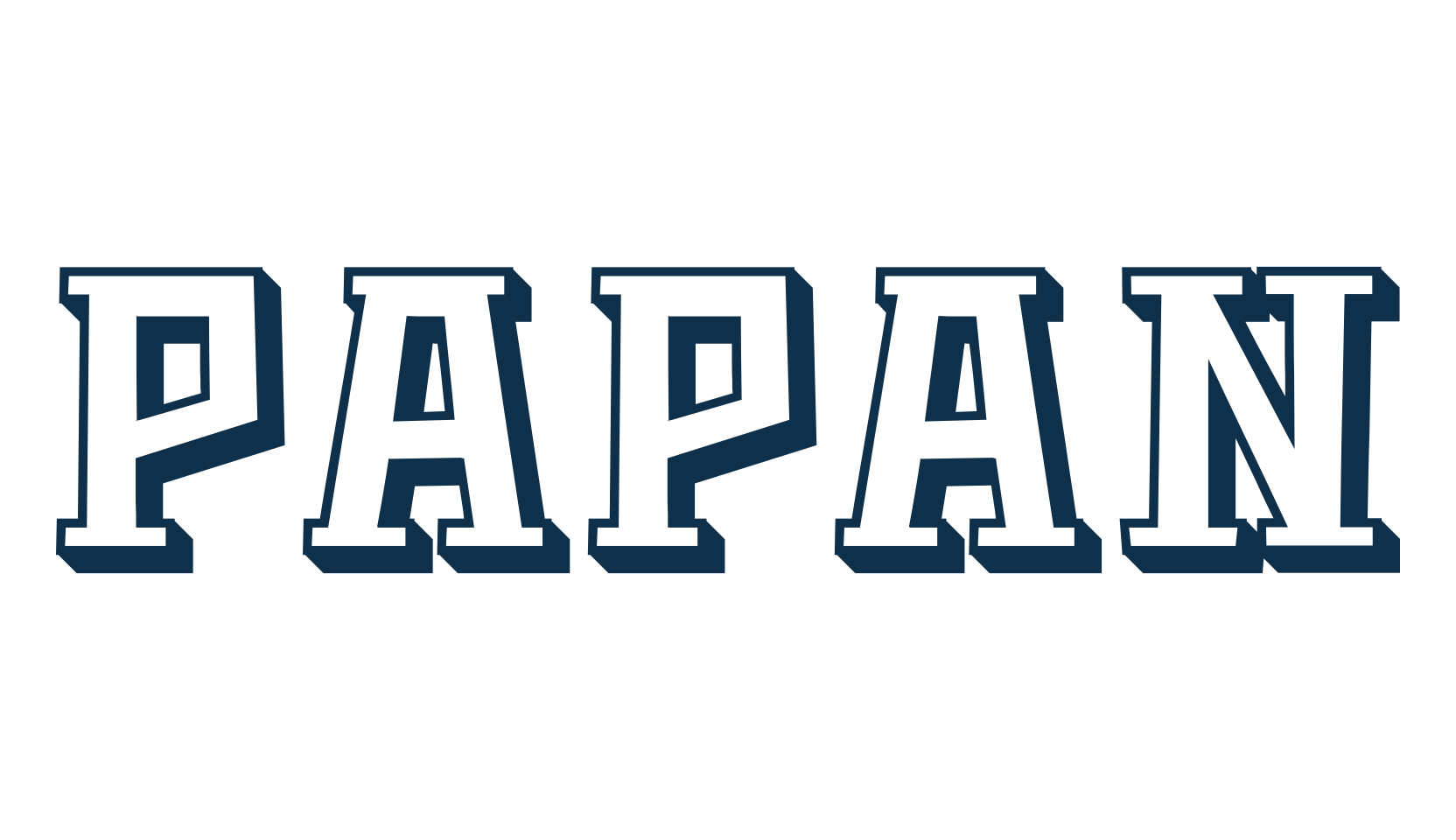 Papan, various font preview