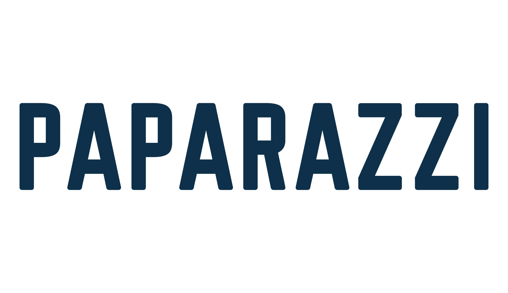 Paparazzi, basic sans serif font preview