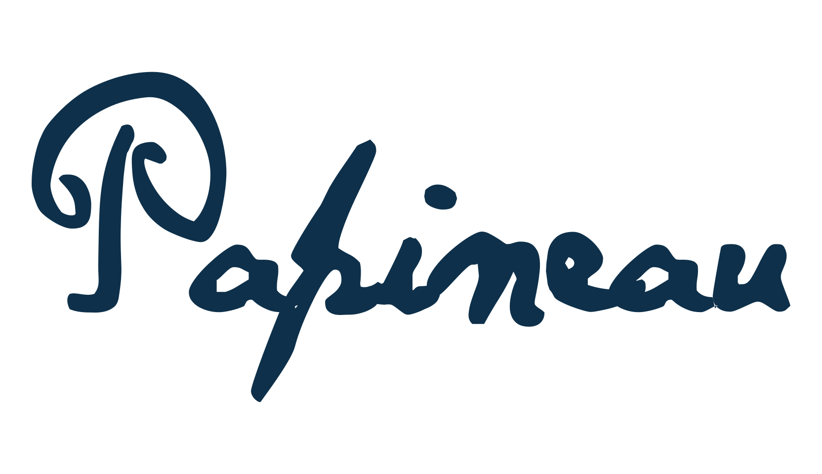 Papineau, calligraphy font preview