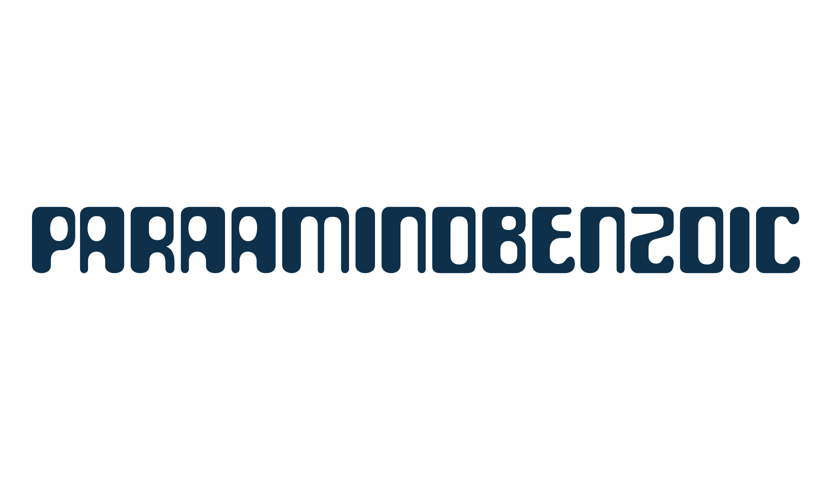 ParaAminobenzoic, sci-fi font preview