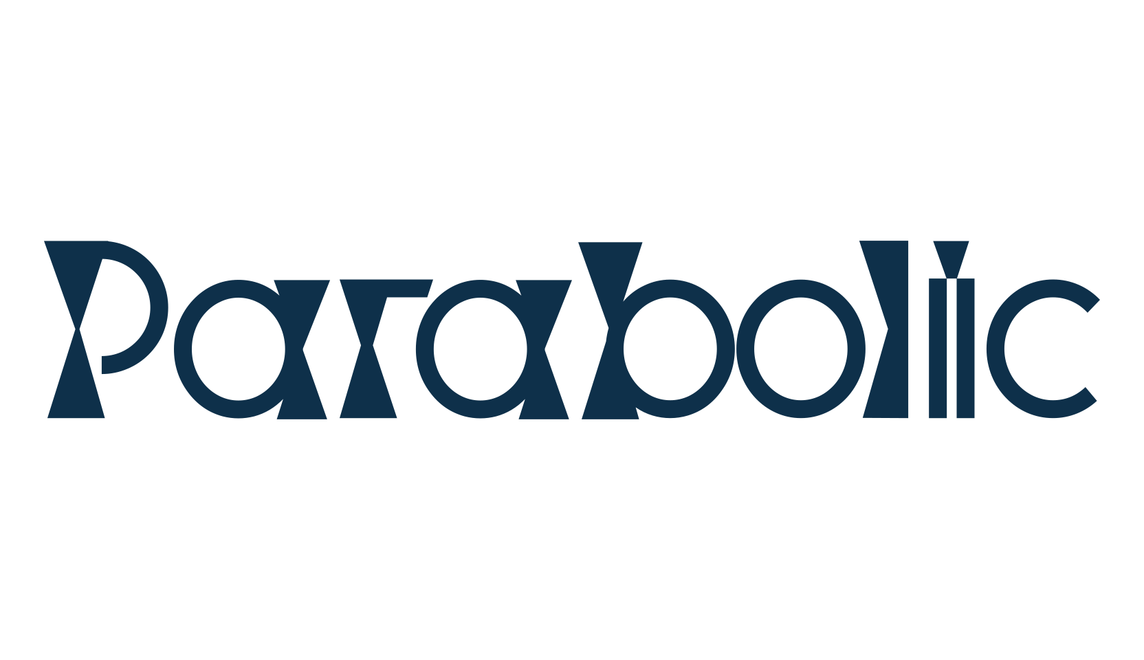 Parabolic, retro font preview