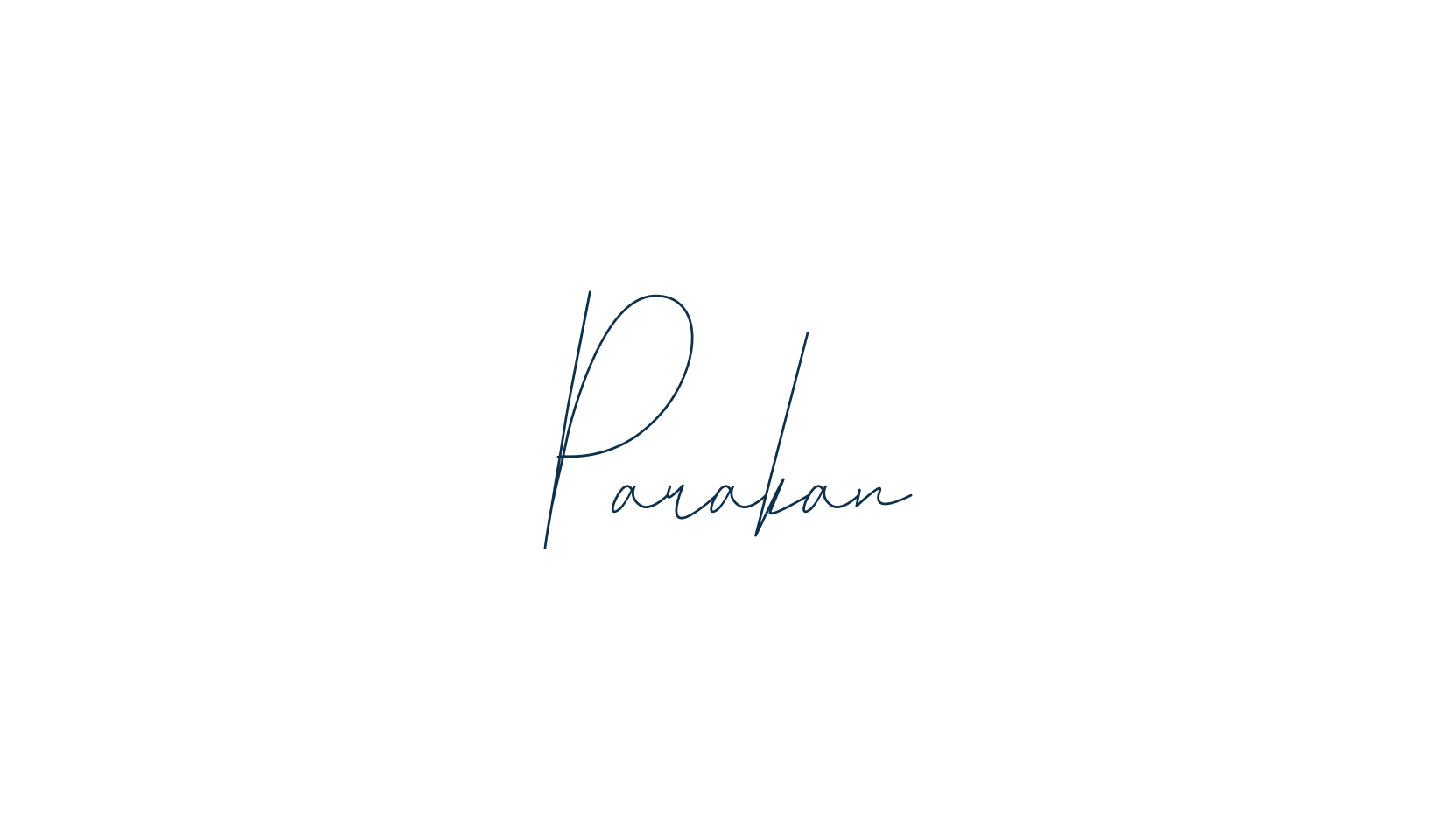 Parakan, handwriting font preview