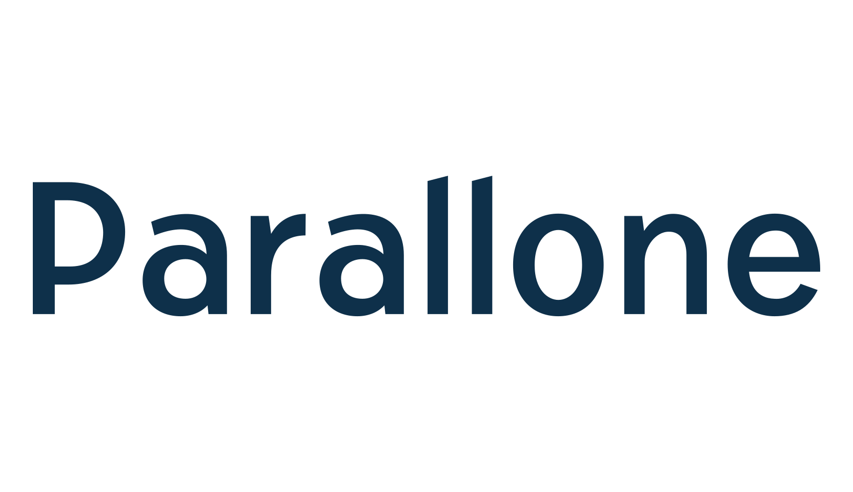 Parallone, basic sans serif font preview