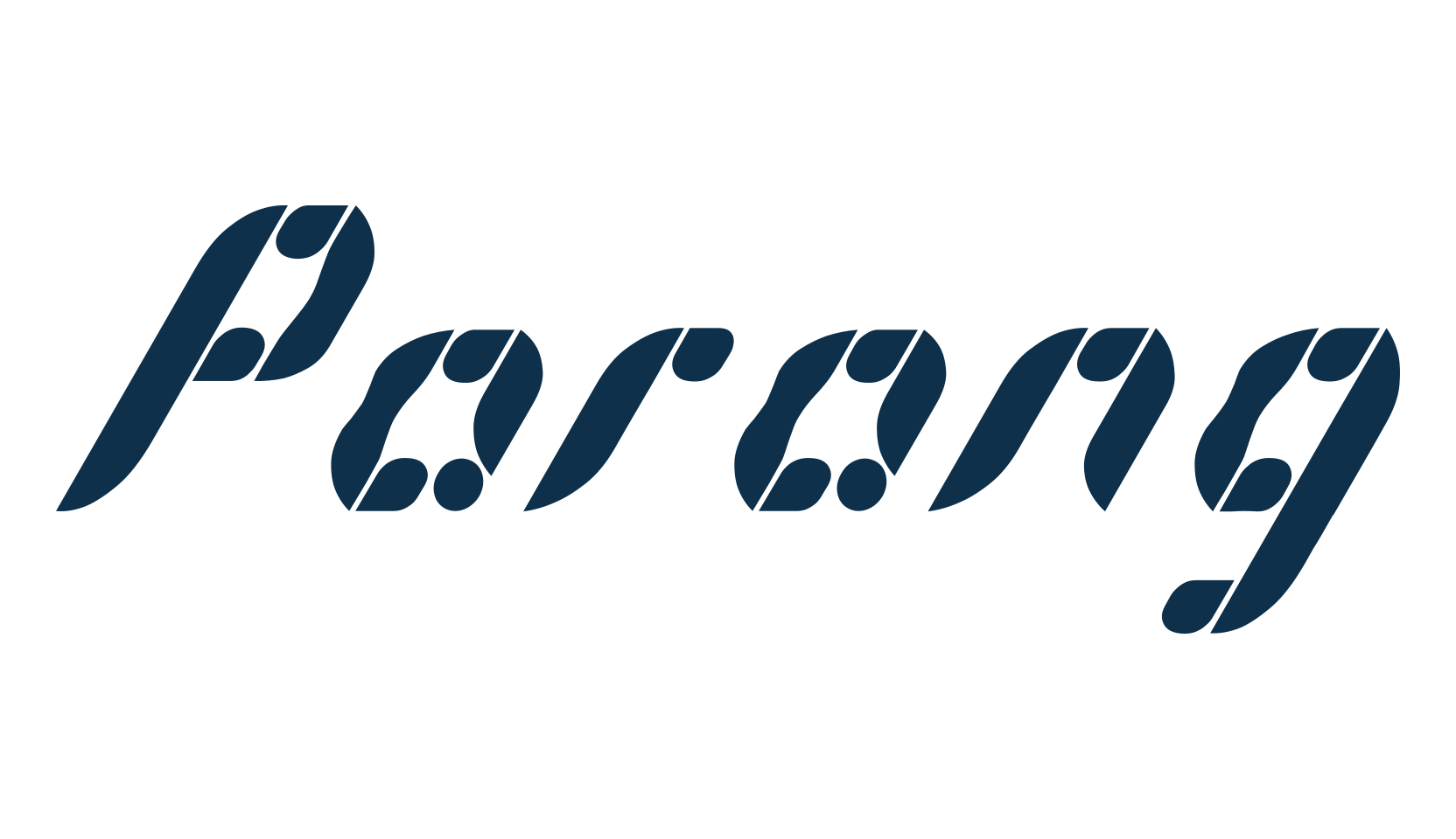 Parang, various font preview