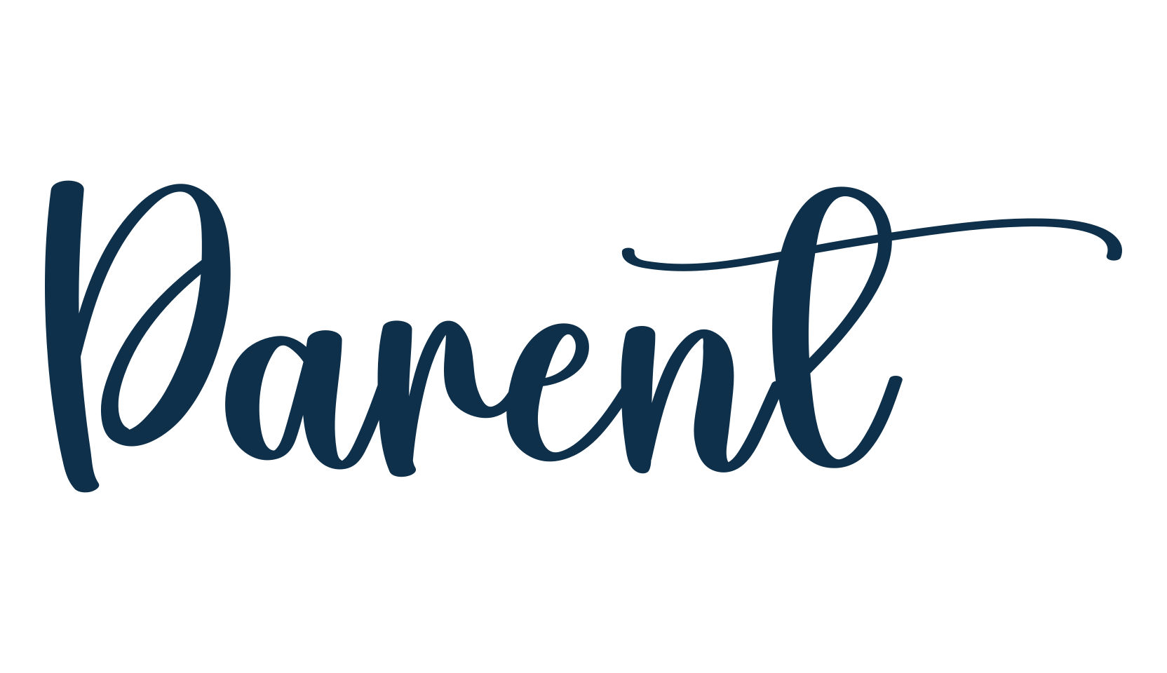 Parent (parent-2), calligraphy font preview