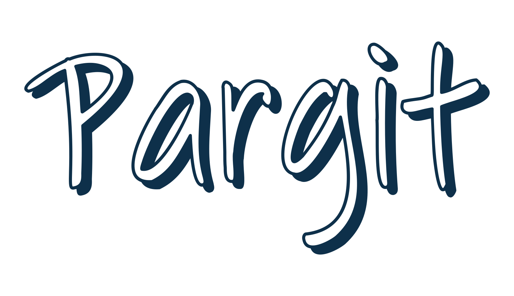Pargit, script handwritten fancy decorative calligraphy font preview