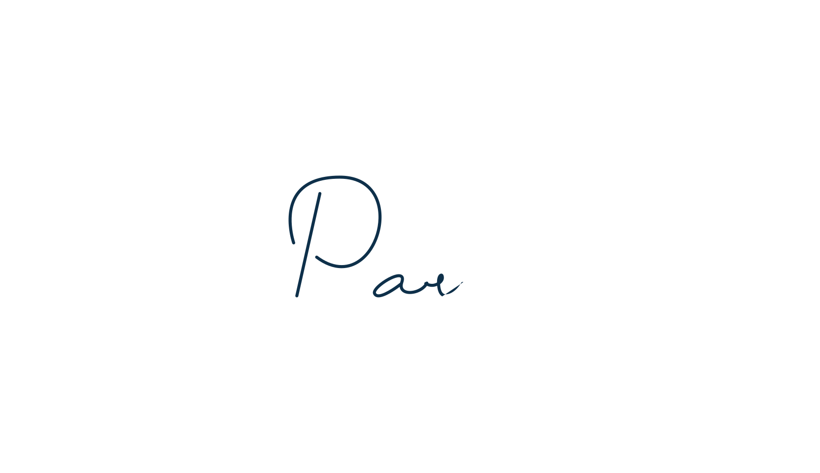 Paris, script handwritten fancy decorative calligraphy font preview