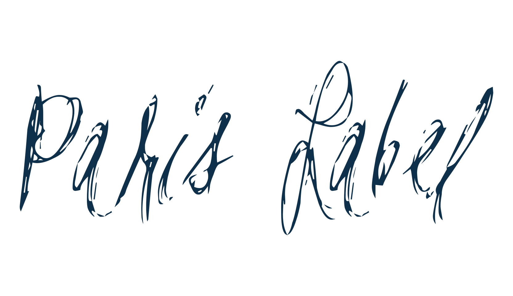 Paris Label, handwriting font preview