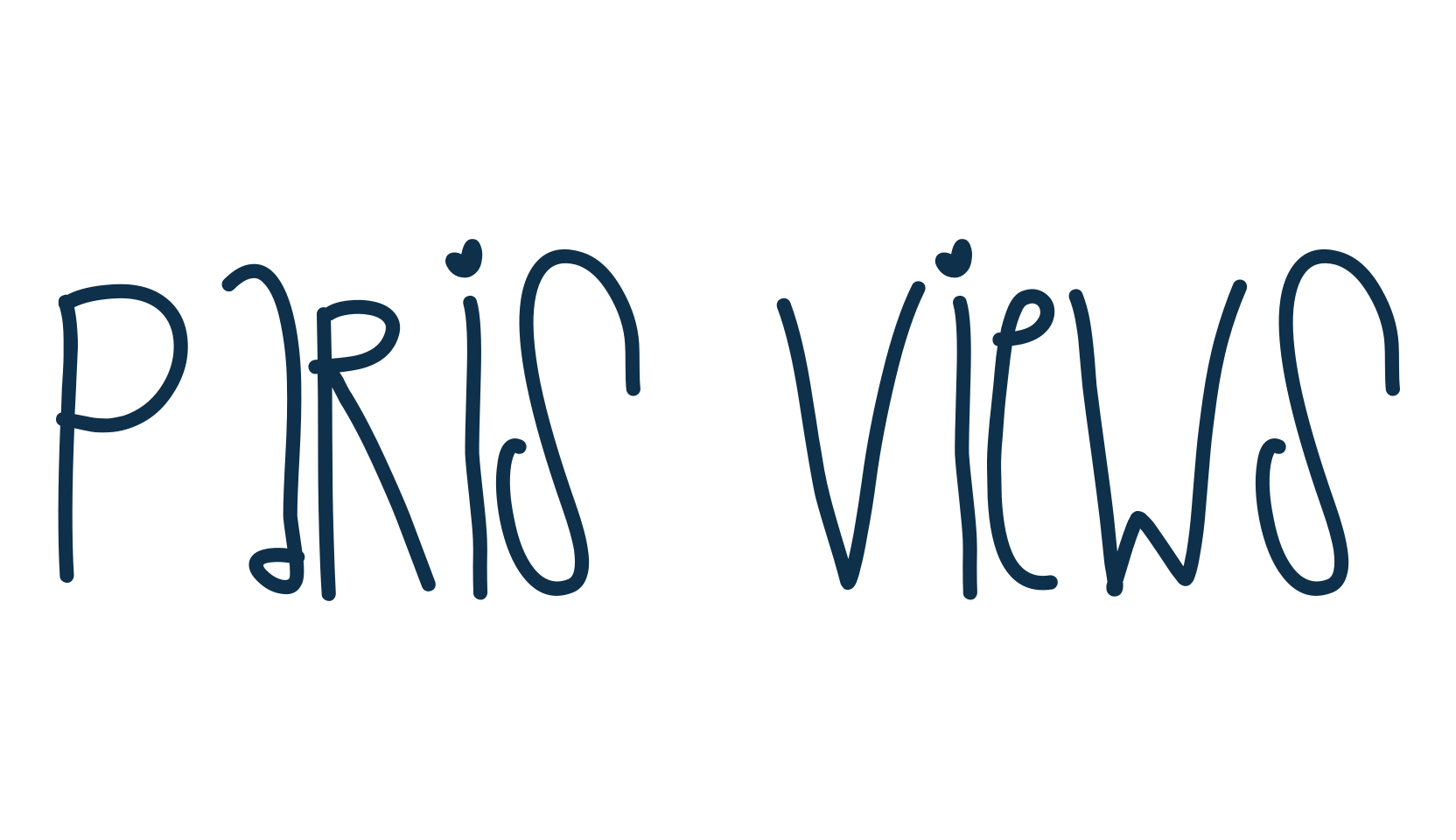Paris Views, script handwritten fancy decorative calligraphy font preview