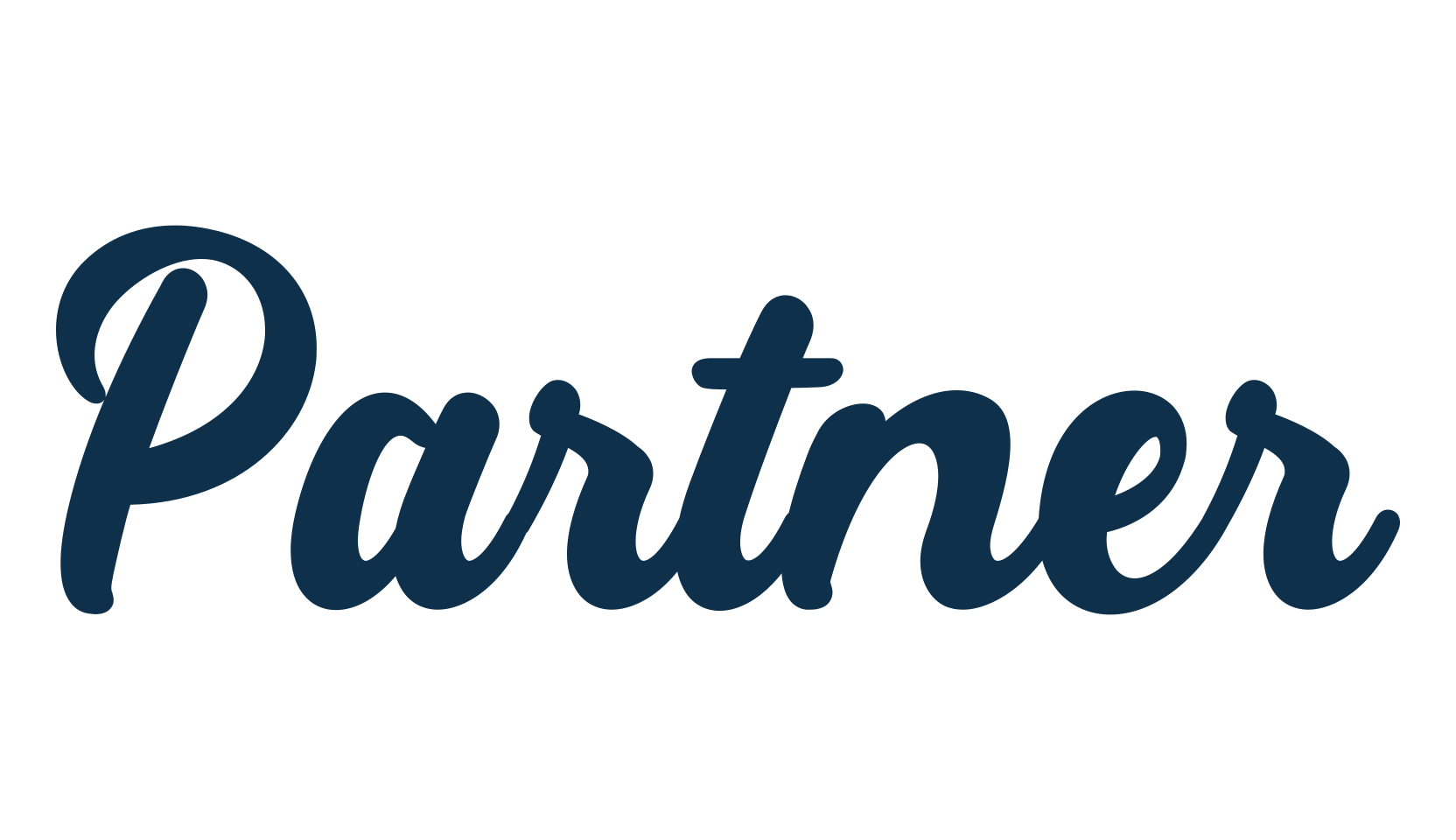 Partner, fancy decorative font preview