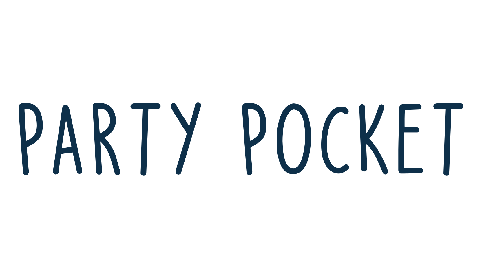 Party Pocket, script handwritten fancy decorative calligraphy font preview