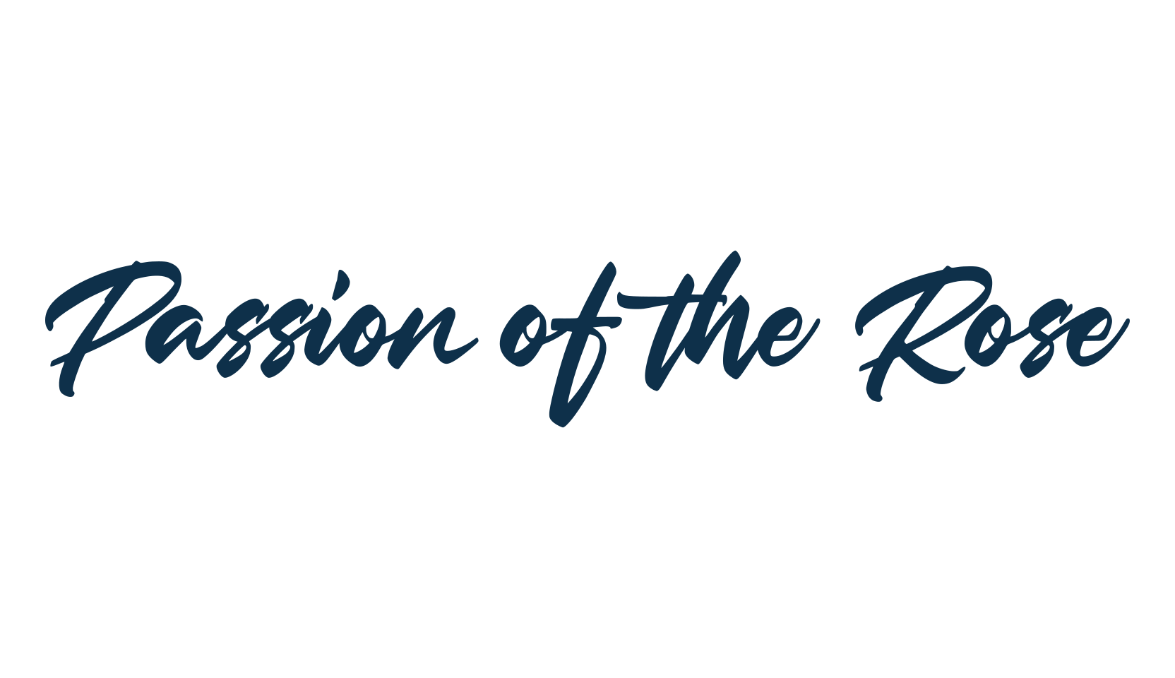 Passion of the Rose, display market font preview