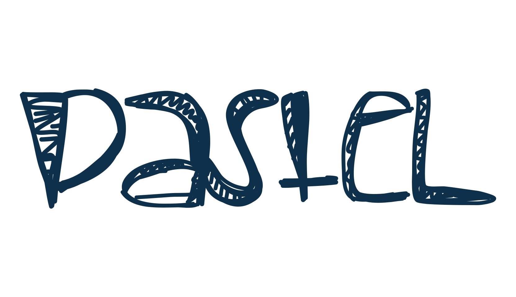 Pastel, cartoon font preview