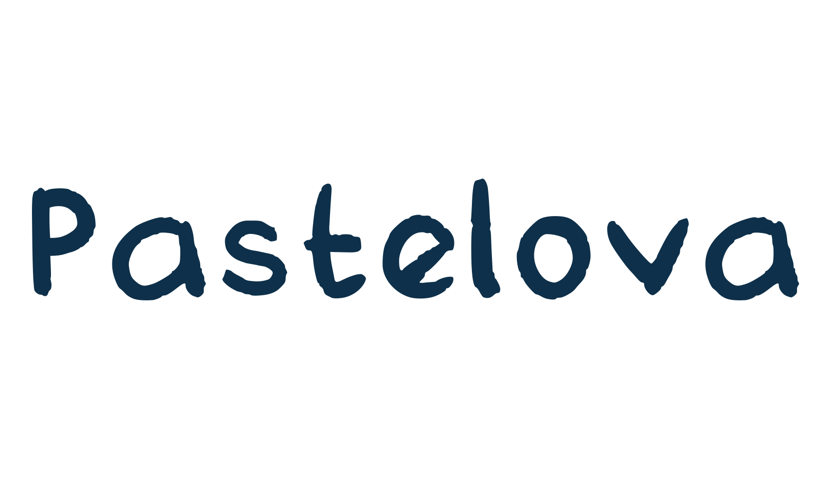 Pastelova, fancy cartoon decorative comic font preview