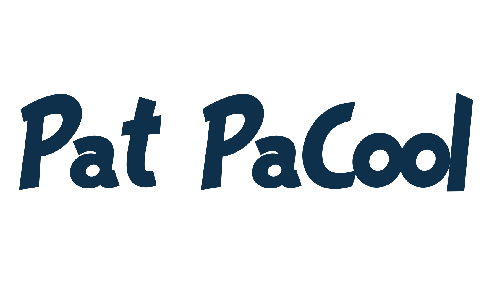 Pat PaCool, fancy cartoon decorative font preview