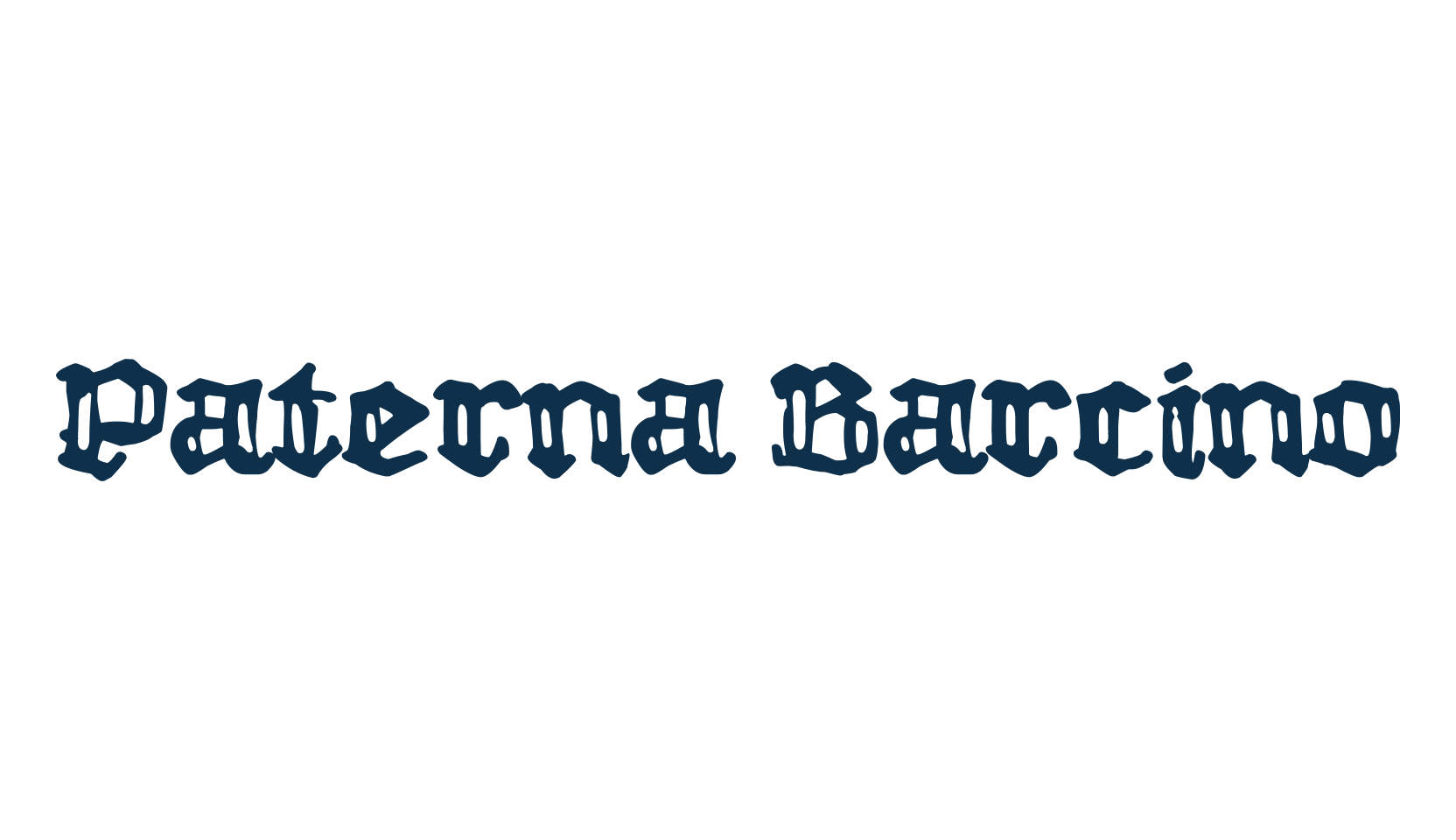 Paterna Barcino, various font preview
