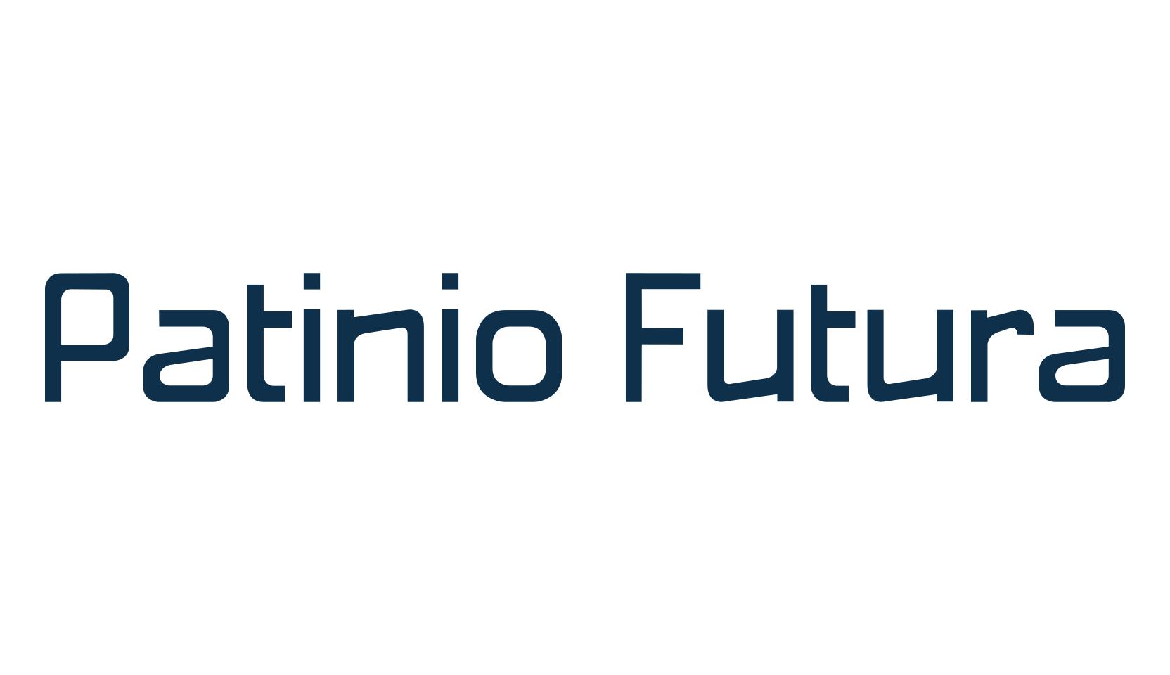 Patinio Futura, various font preview