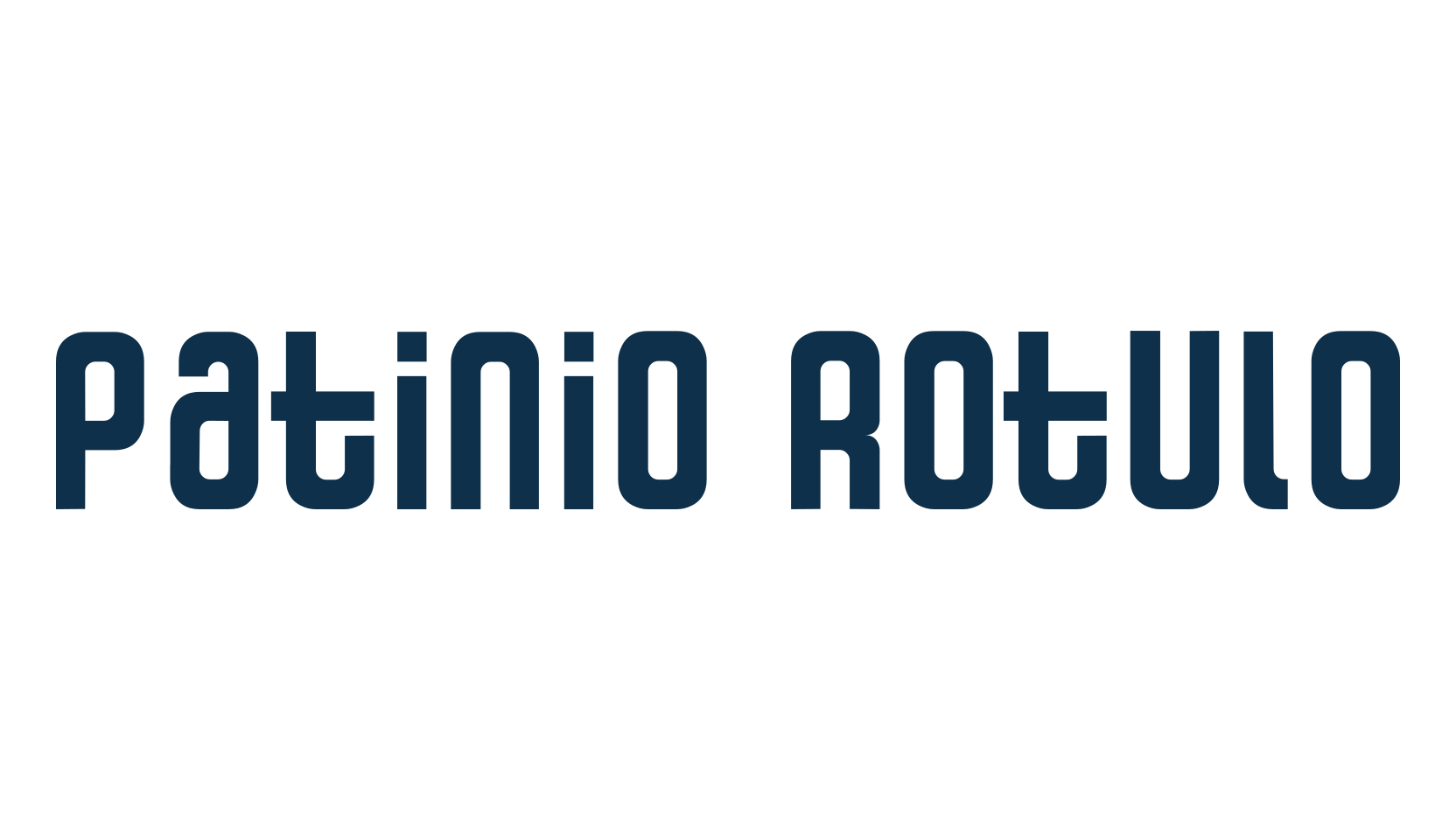 Patinio Rotulo, basic sans serif font preview