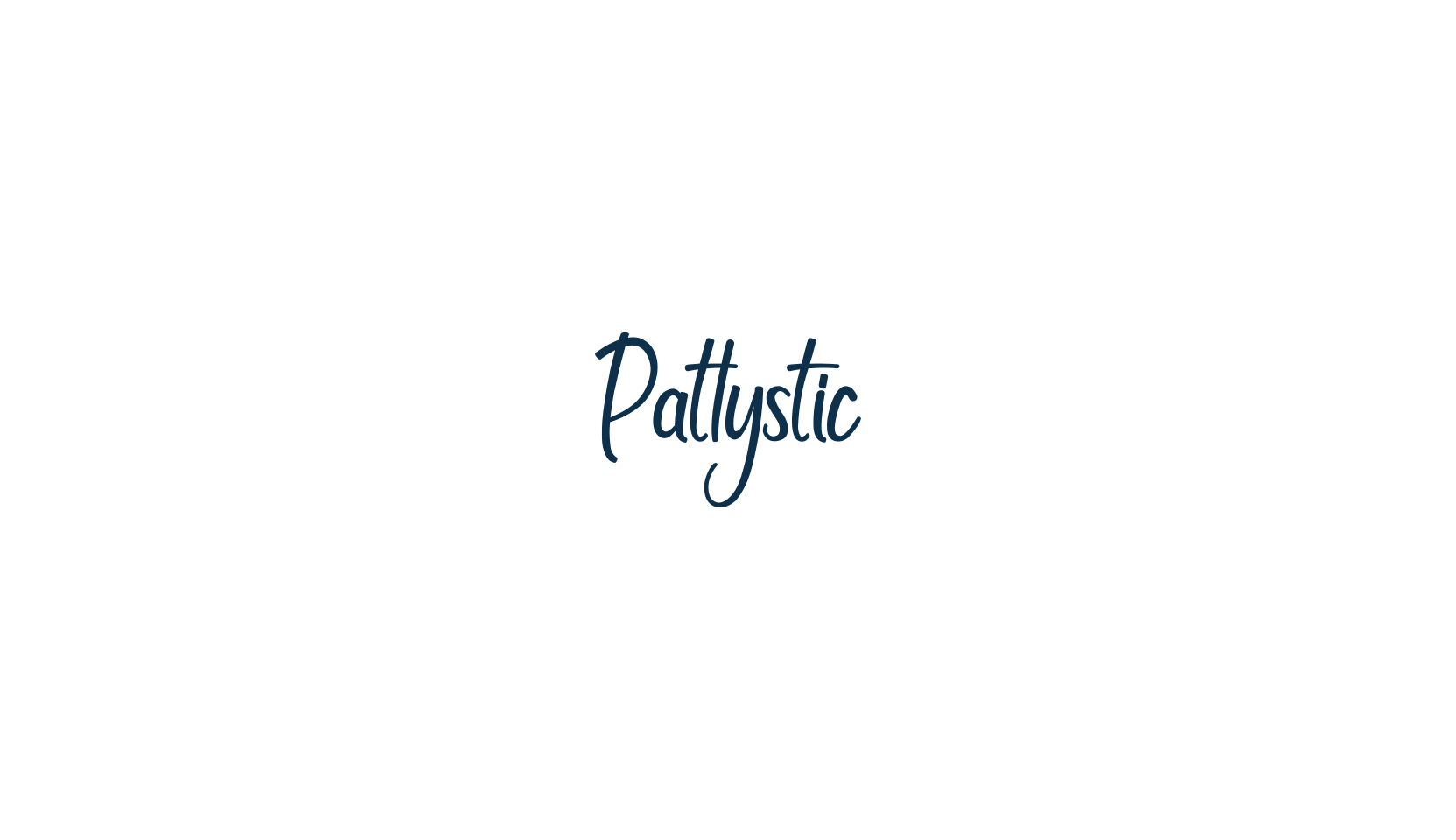 Patlystic, handwriting font preview