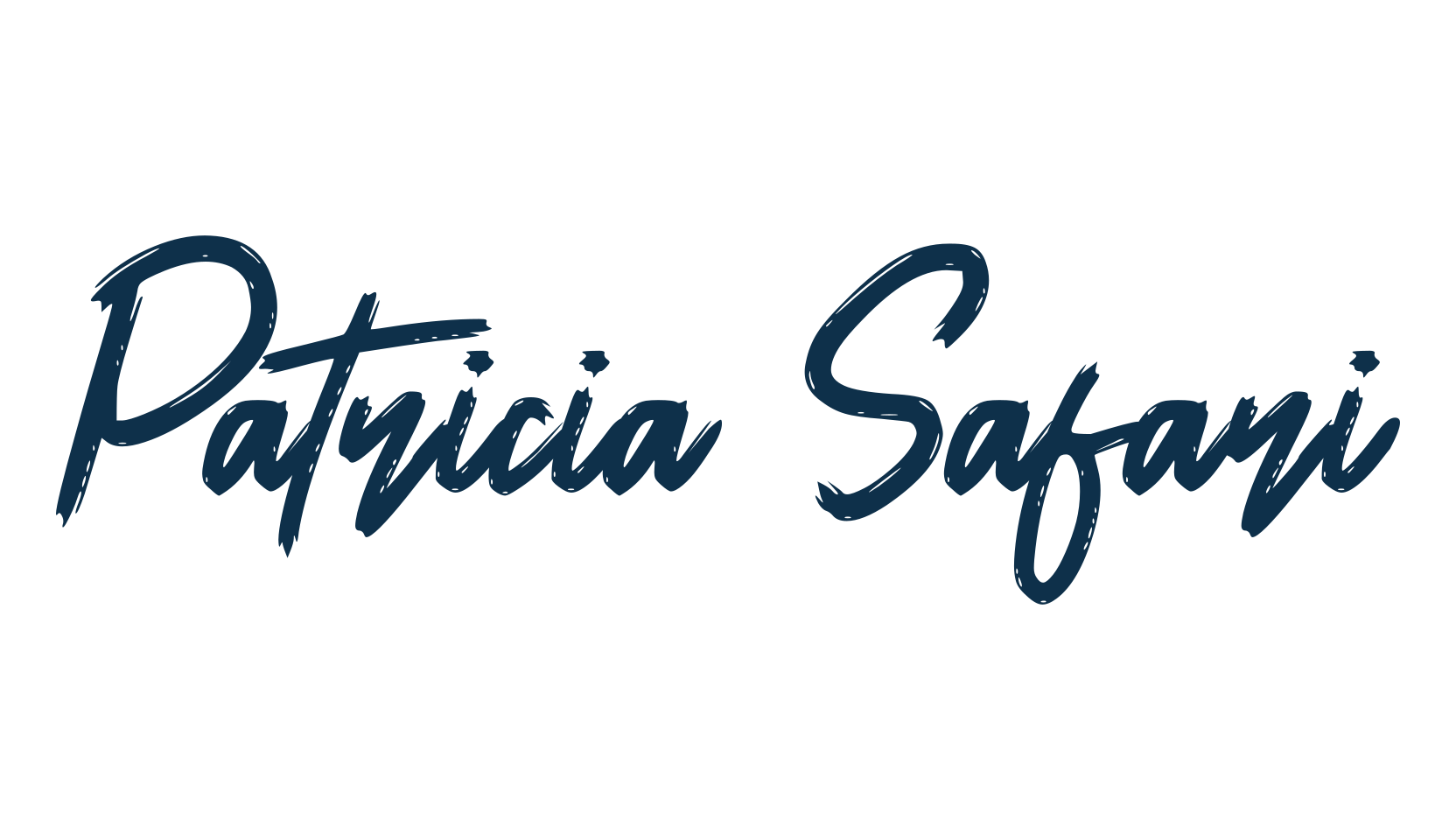 Patricia Safari, script brush fancy decorative calligraphy font preview