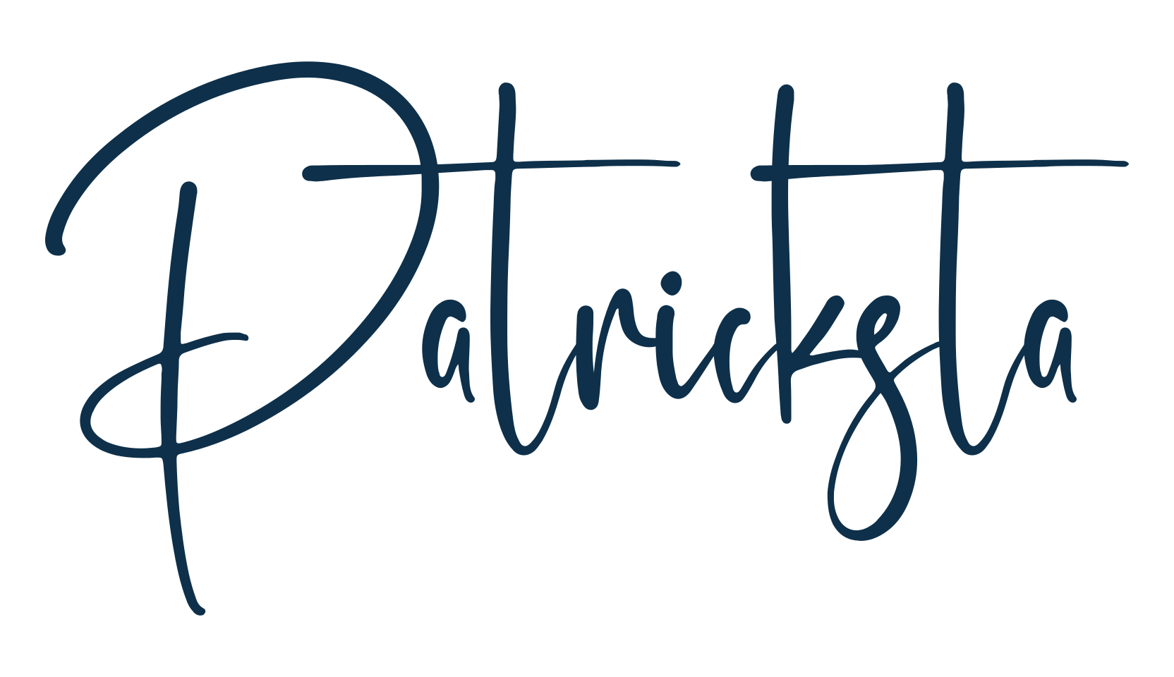 Patricksta, handwriting font preview