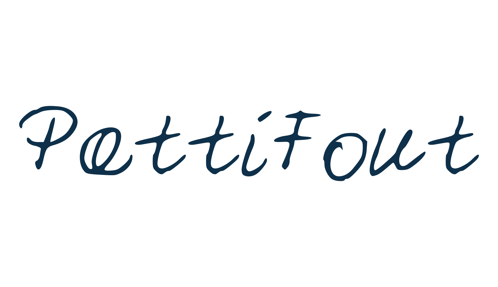 PattiFont, script handwritten fancy decorative calligraphy font preview