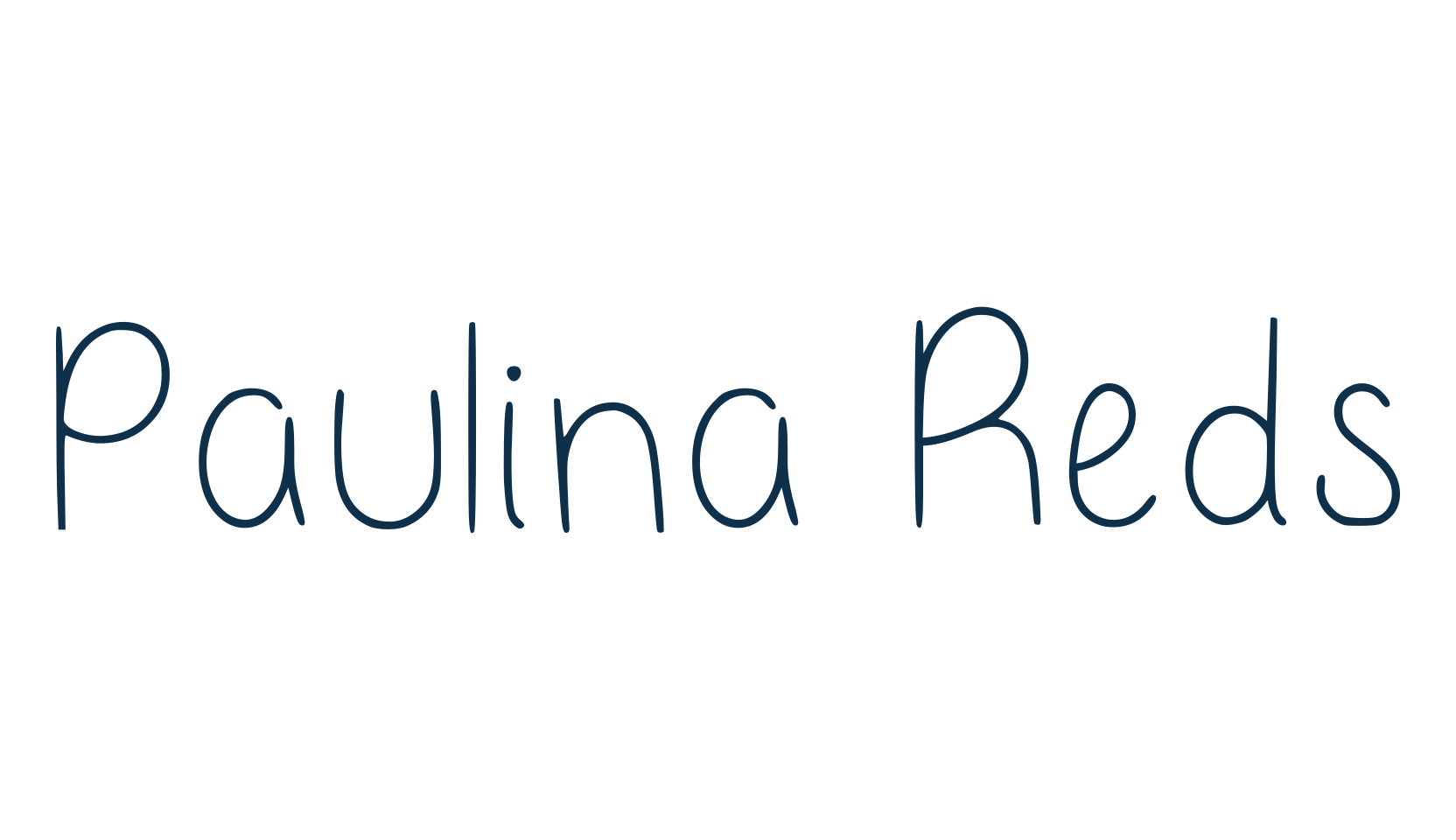 Paulina Reds, script handwritten fancy decorative calligraphy font preview