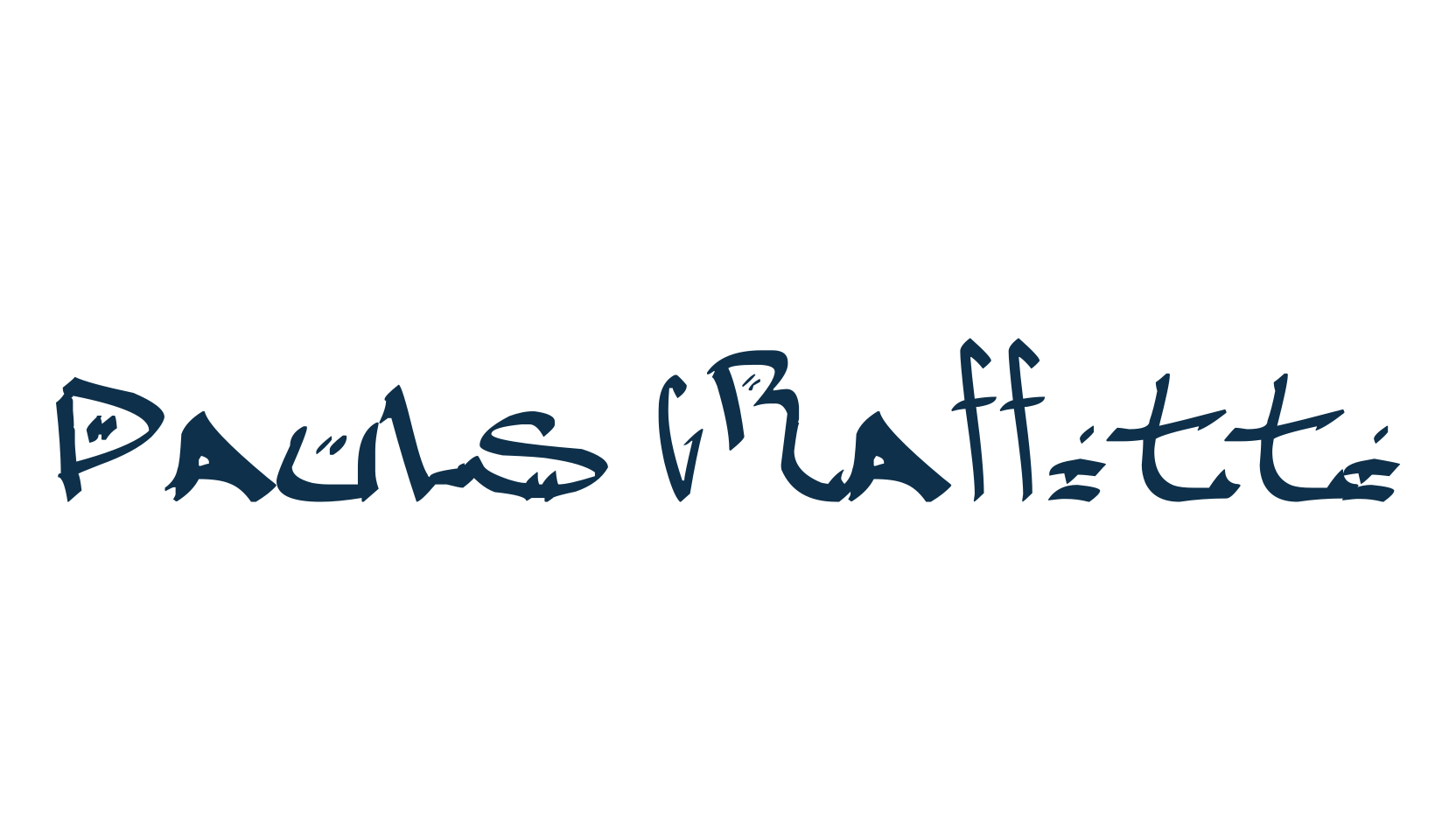 Pauls Graffitti, graffiti font preview